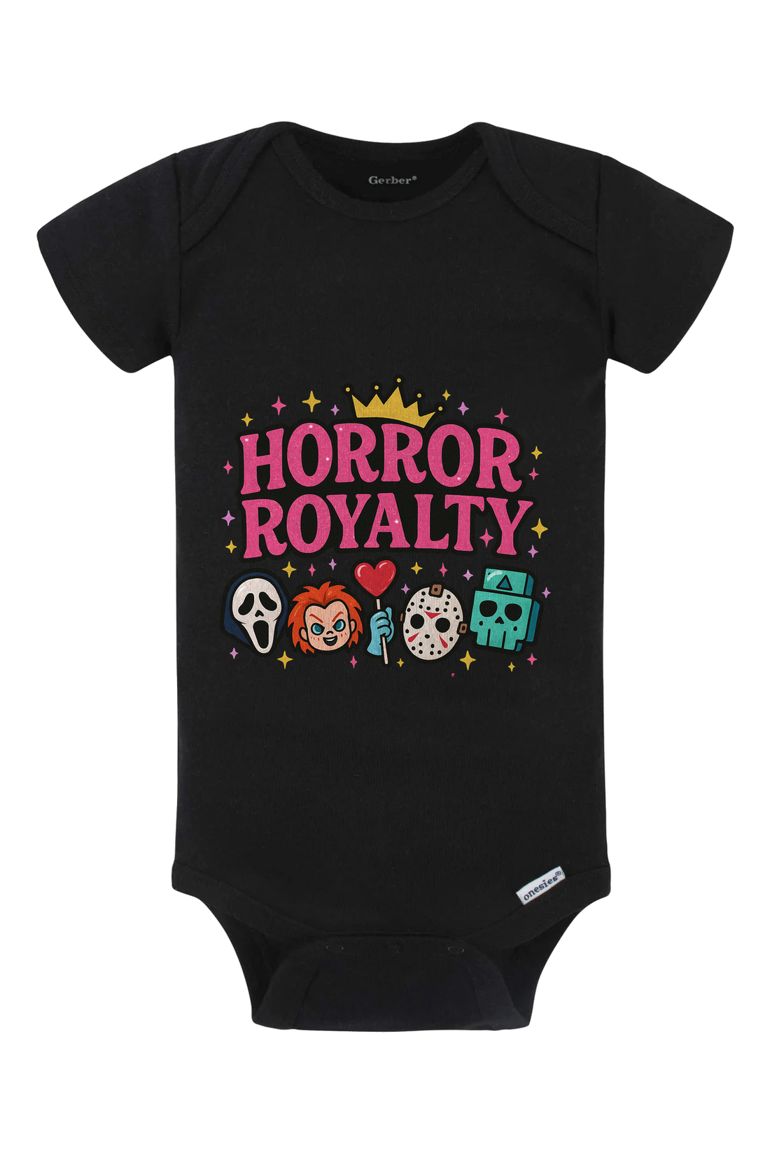 Horror Royalty Onesie - pink