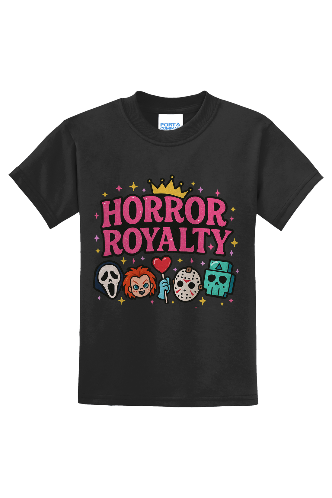 Horror Royalty T-Shirt - light blue