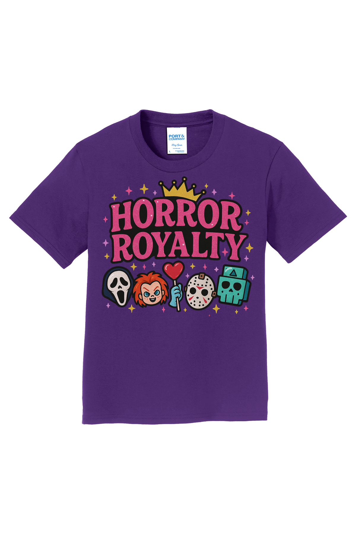 Horror Royalty T-Shirt - purple