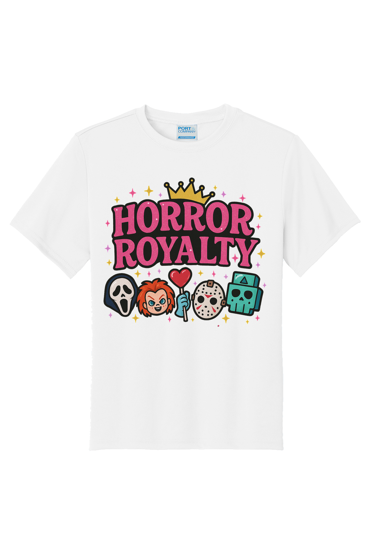 Horror Royalty T-Shirt - white