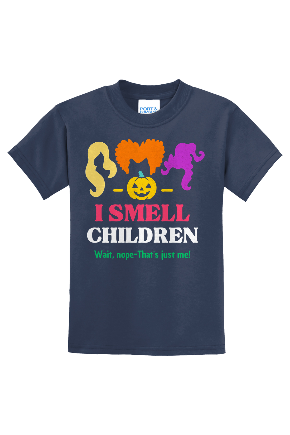 I SMELL CHILDREN Wait, nope That's just me! T-Shirt - black