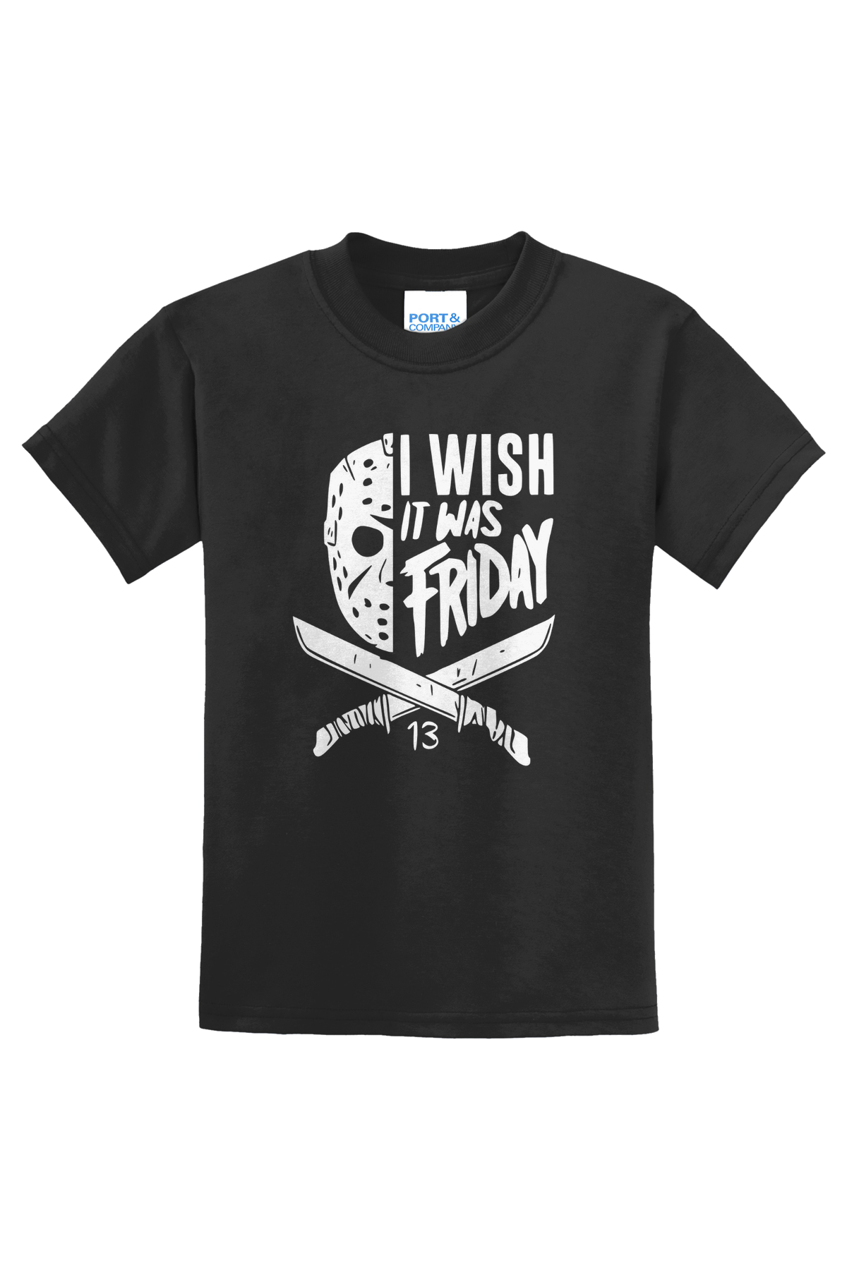 I Wish It Was Friday T-Shirt - black