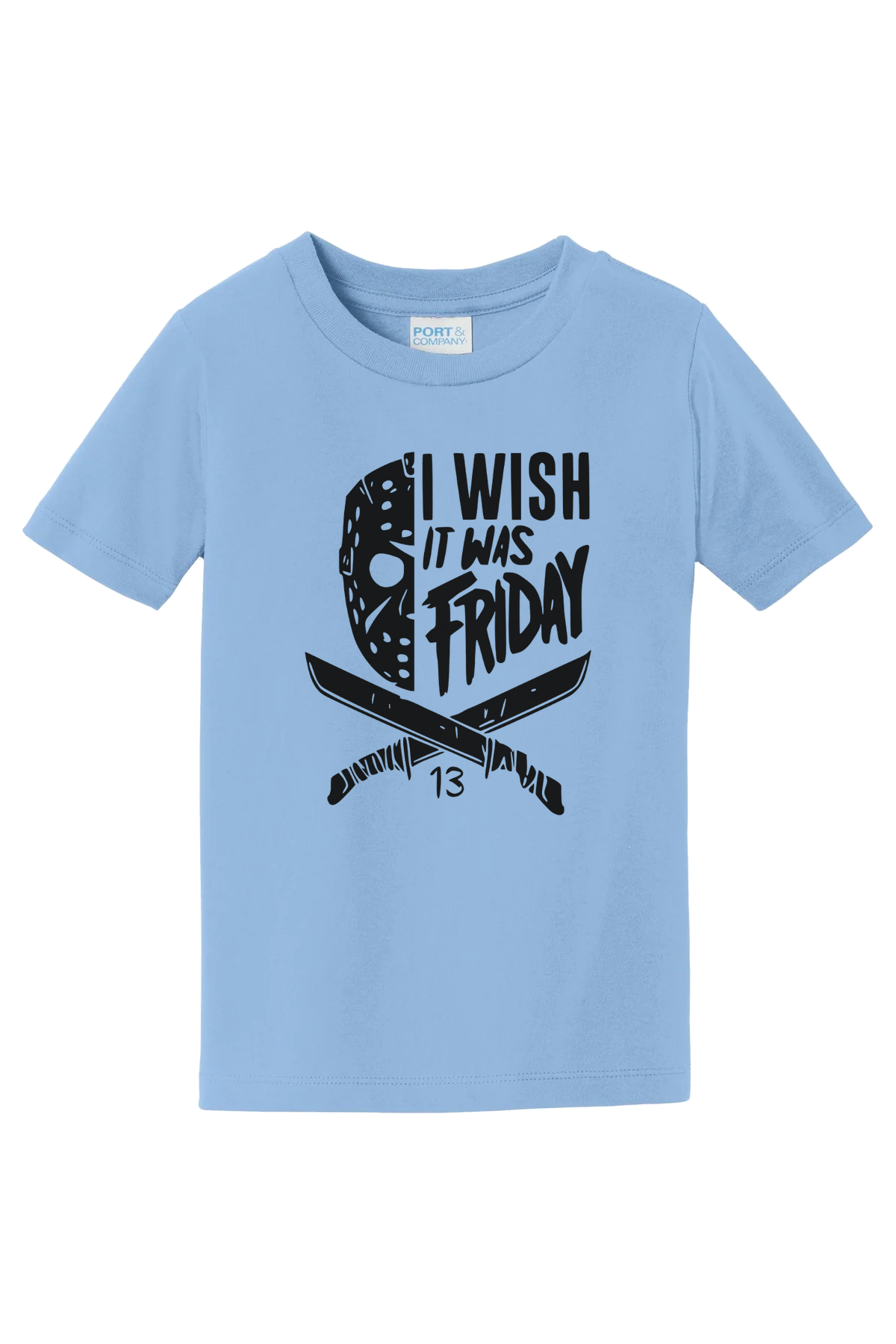 I Wish It Was Friday T-Shirt - light blue
