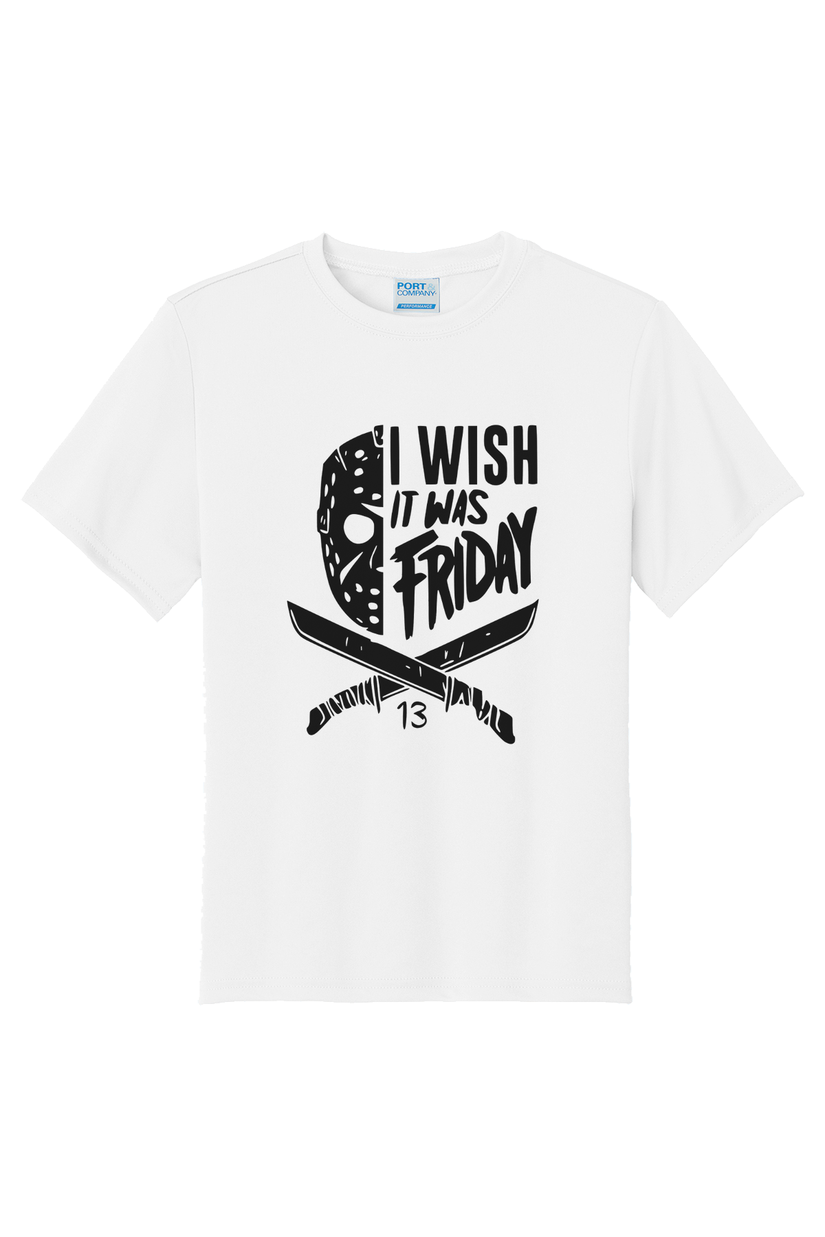 I Wish It Was Friday T-Shirt - white
