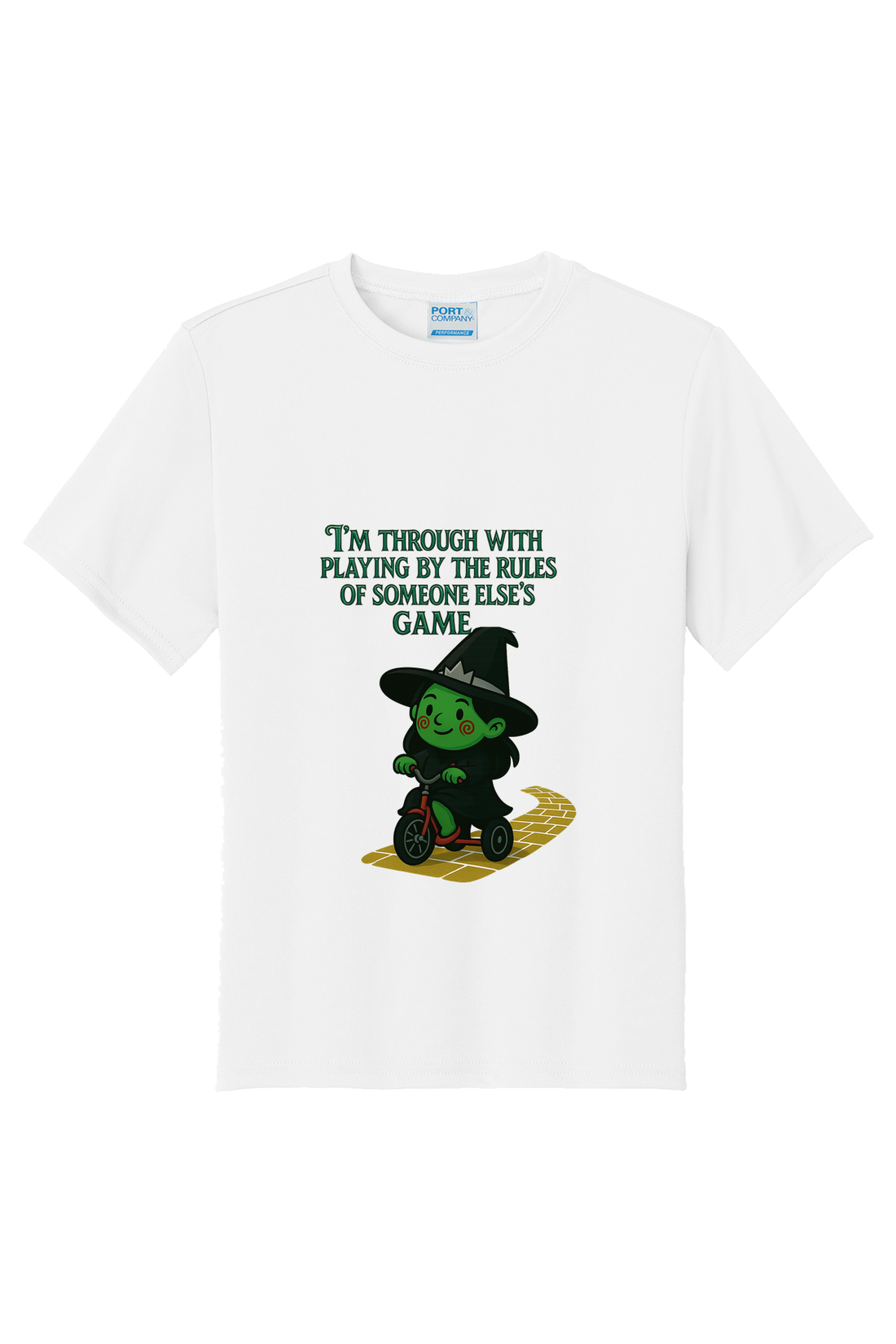 Im Through With Playing By The Rules T-Shirt - white