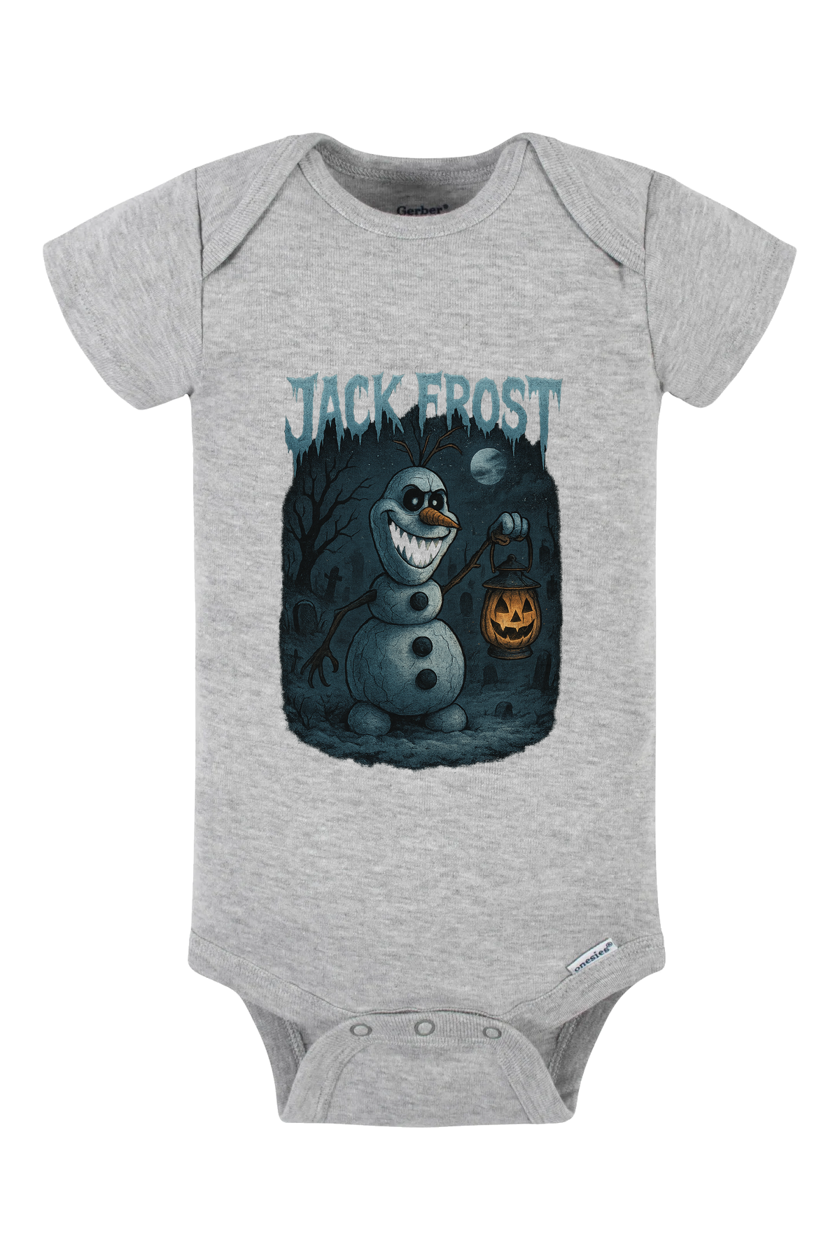 Jack Frost Onesie - gray