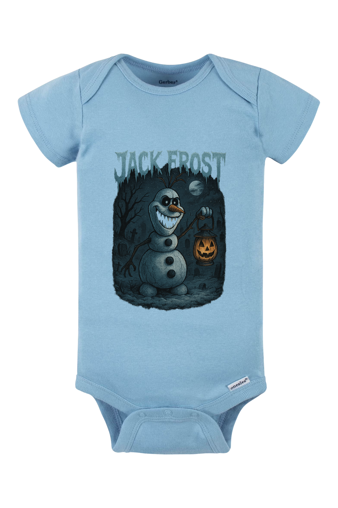Jack Frost Onesie - gray