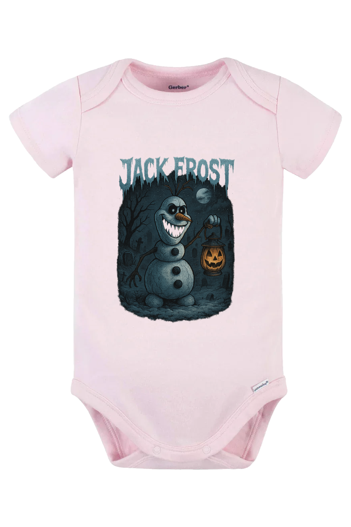 Jack Frost Onesie - pink
