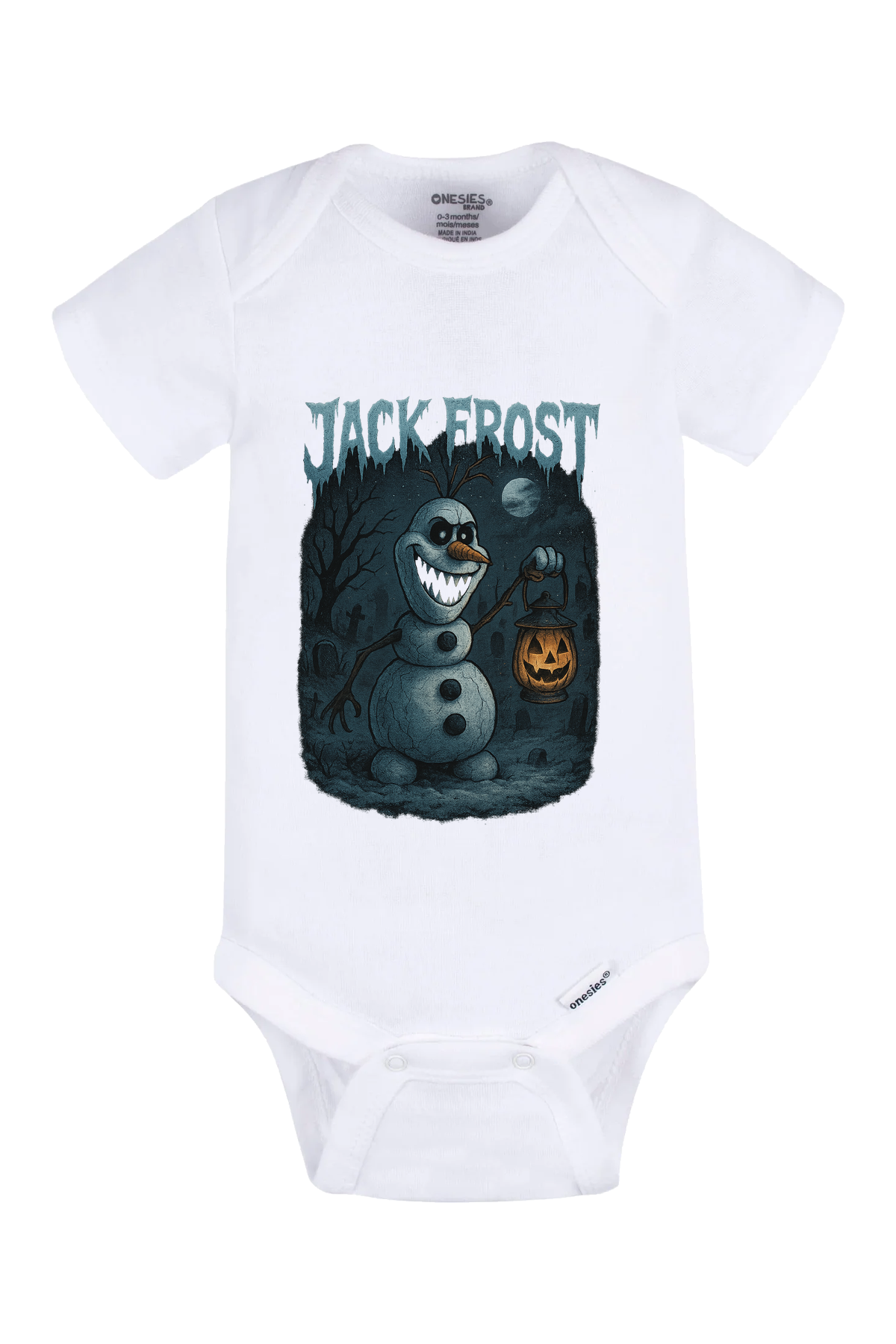 Jack Frost Onesie - white
