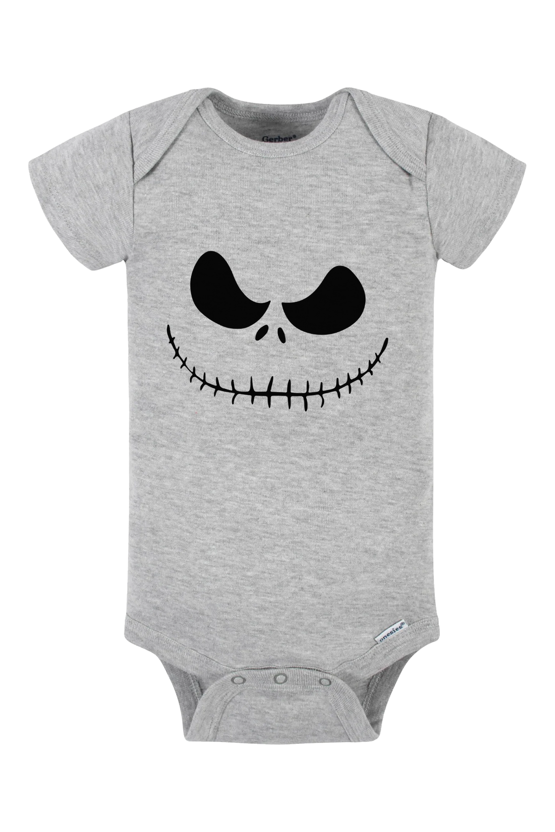 Jack Smile Onesie - black