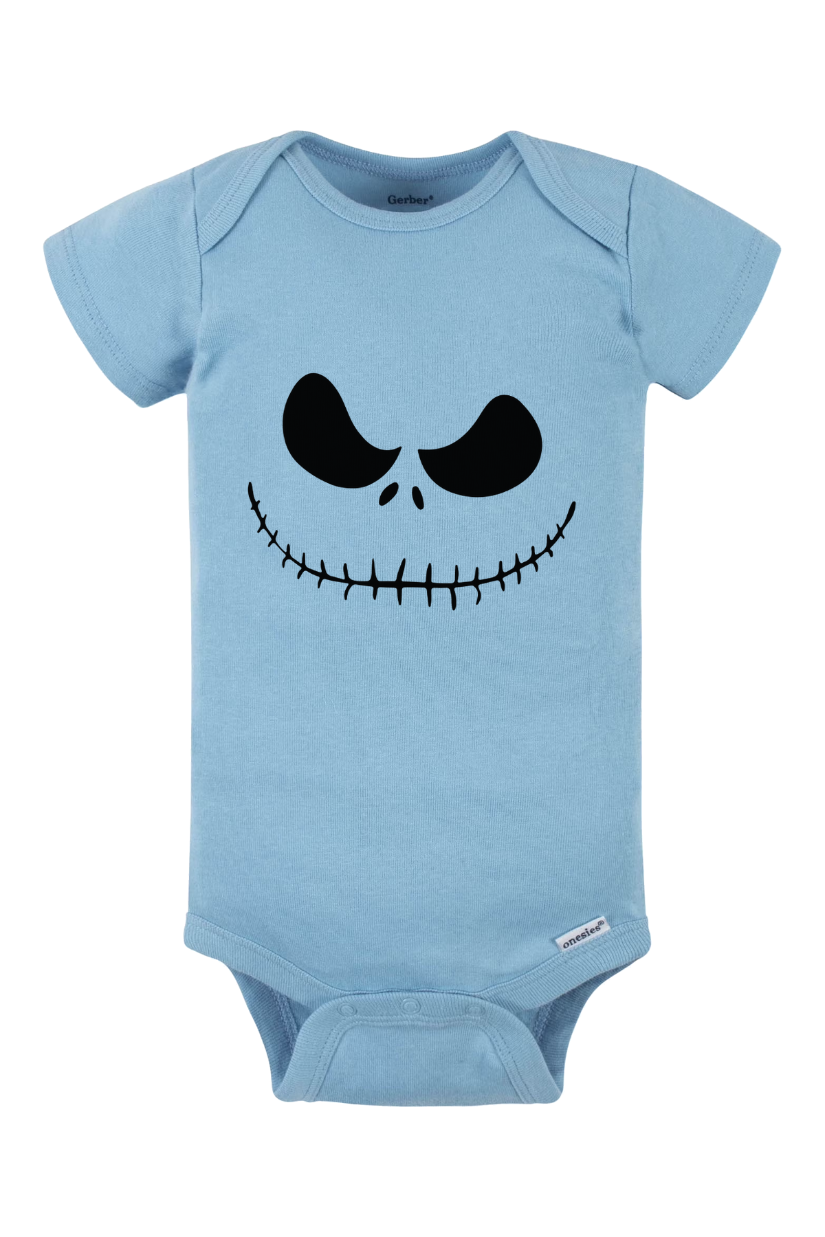 Jack Smile Onesie - light blue