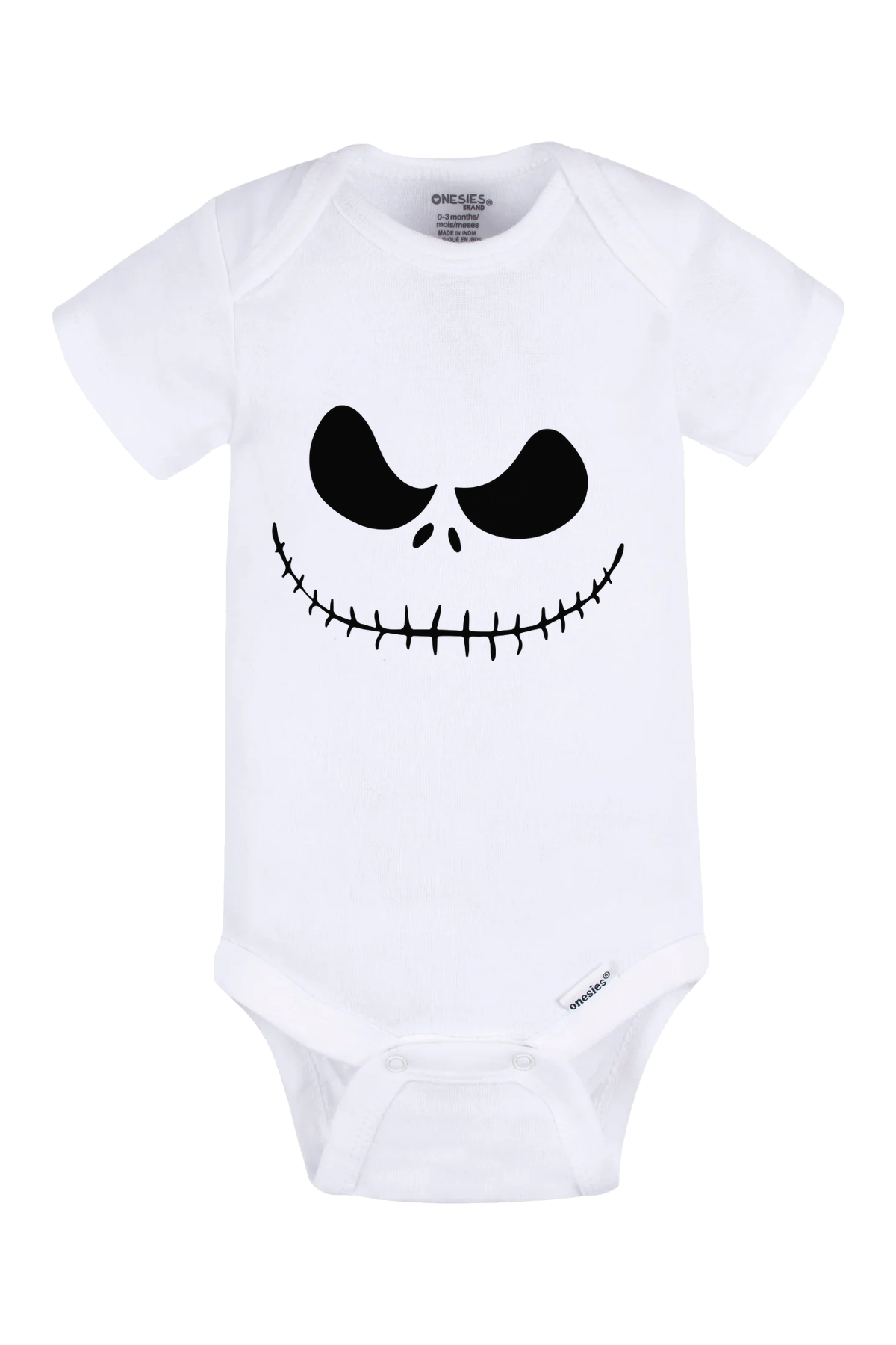 Jack Smile Onesie - white