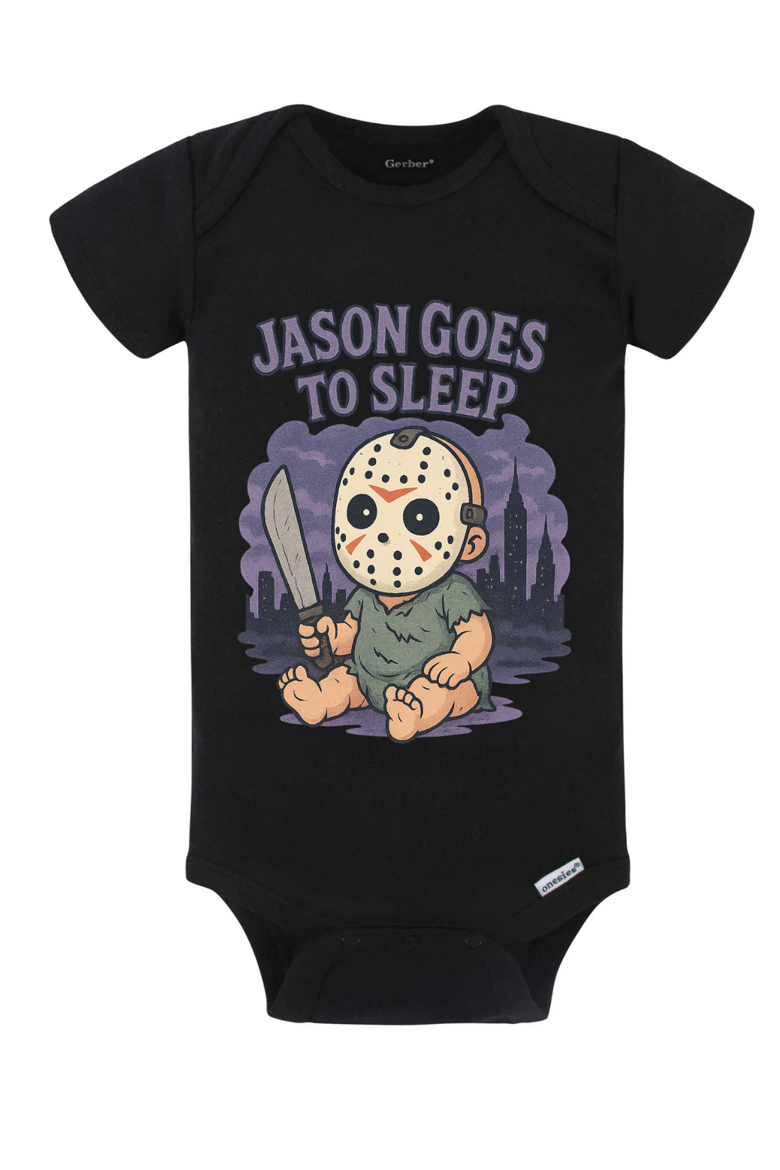 Jason Goes To Sleep Onesie