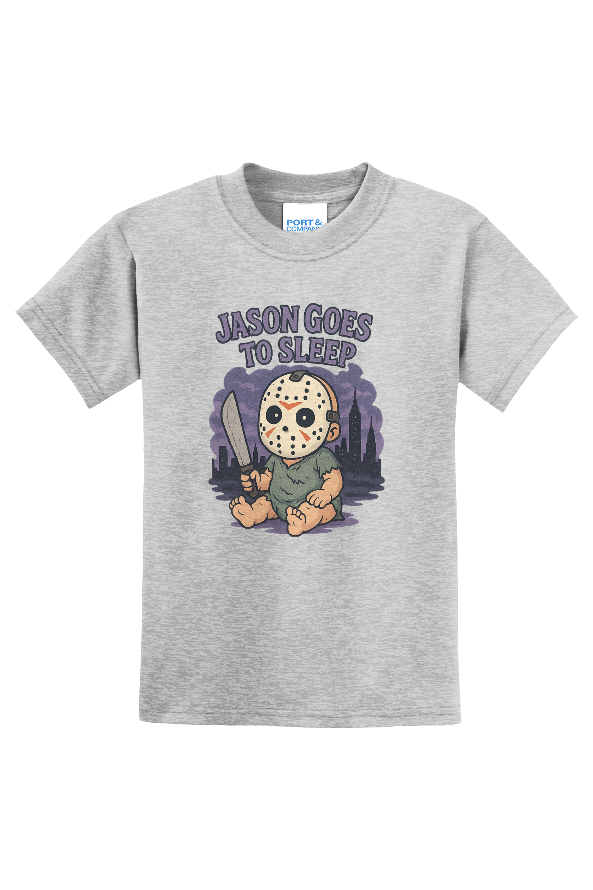 Jason Goes To Sleep T-Shirt - gray