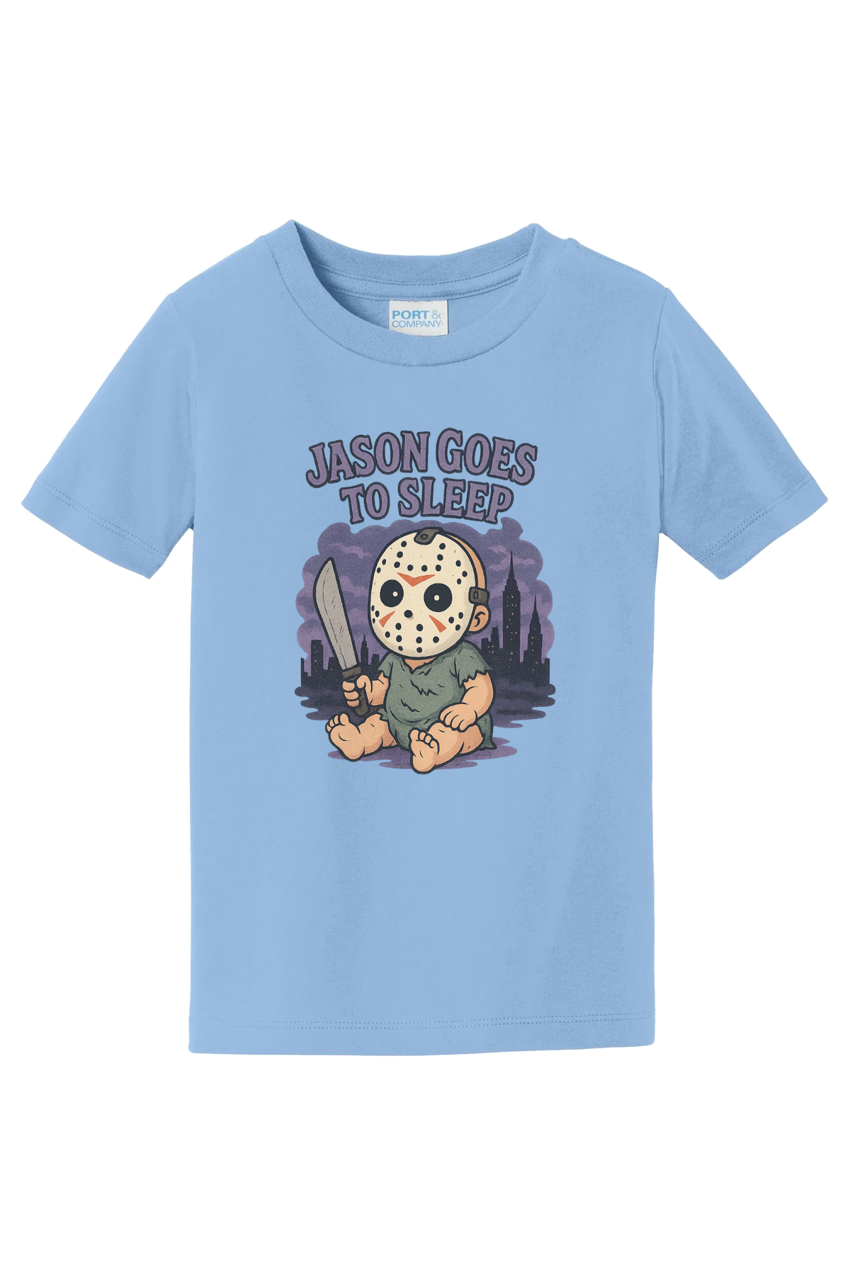 Jason Goes To Sleep T-Shirt - light blue