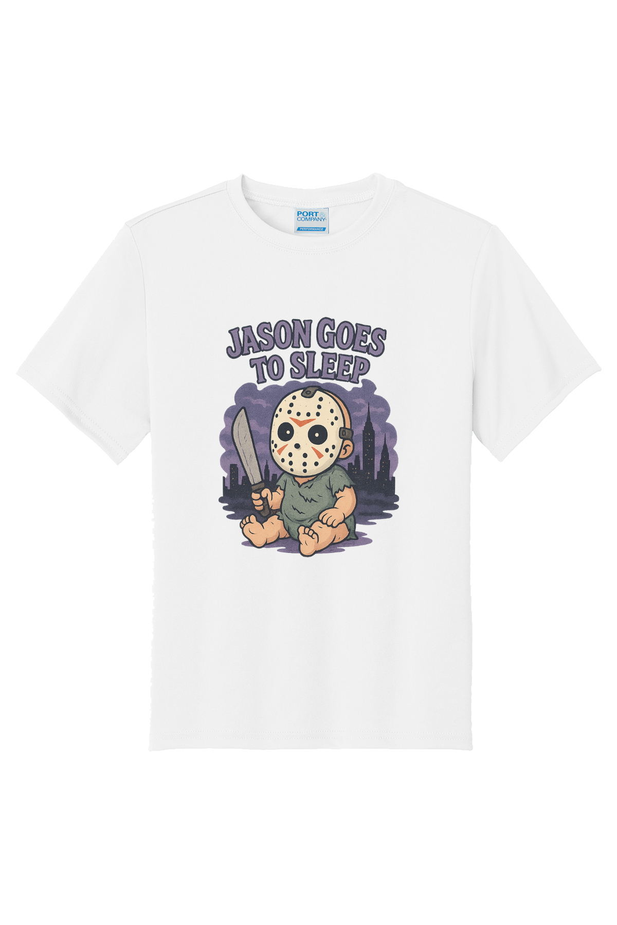 Jason Goes To Sleep T-Shirt - white