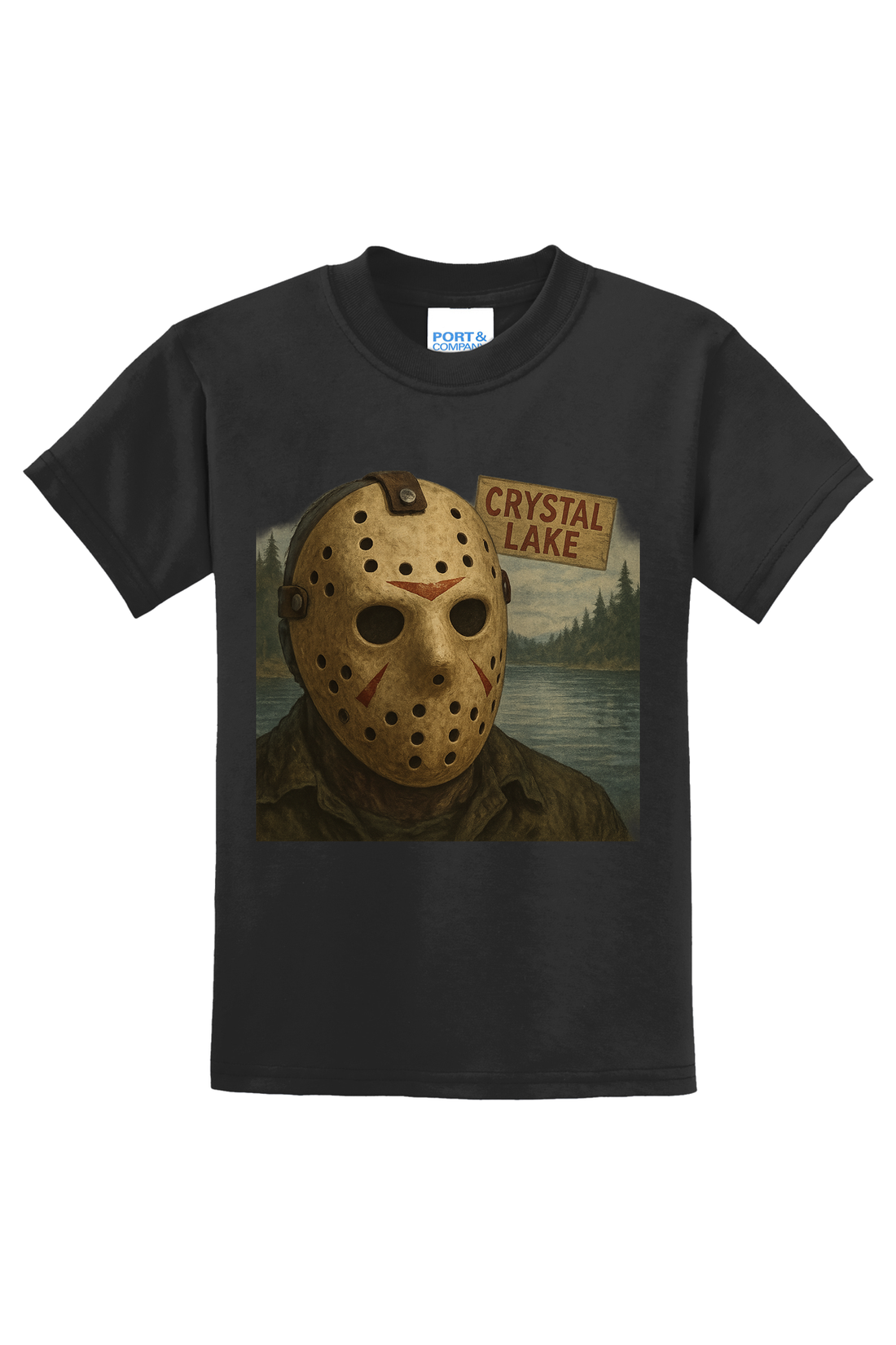 Jason Portrait T-Shirt - gray