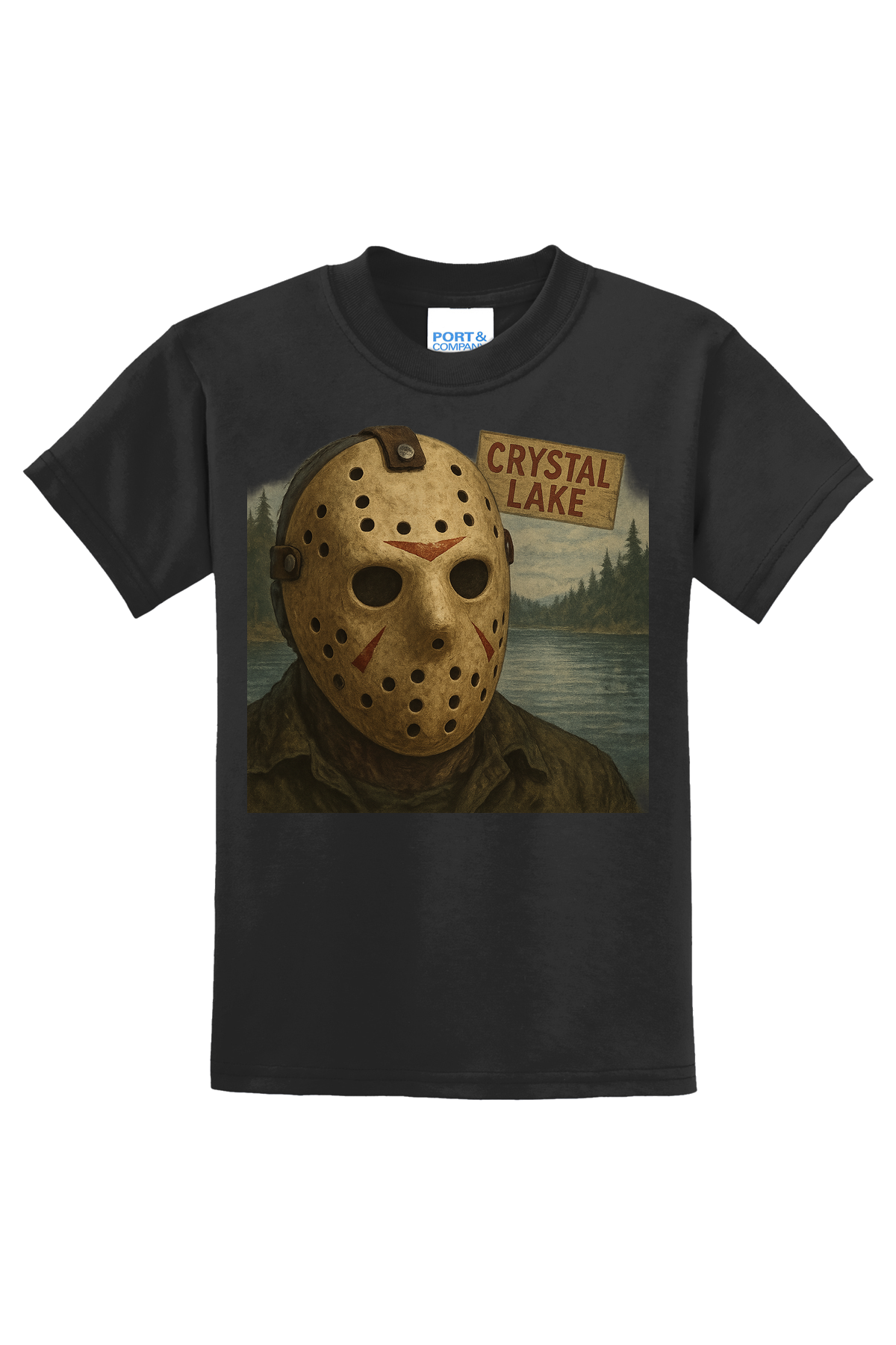 Jason Portrait T-Shirt - black