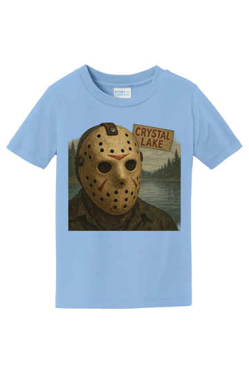 Jason Portrait T-Shirt - light blue