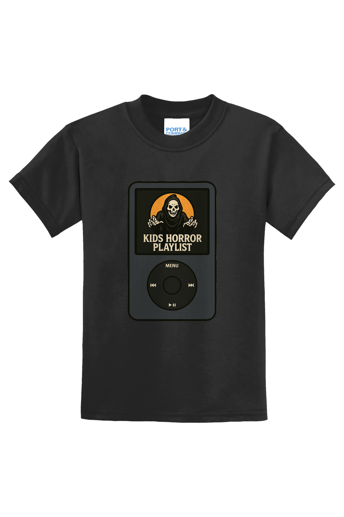 Kids Horror Playlist T-Shirt - pink