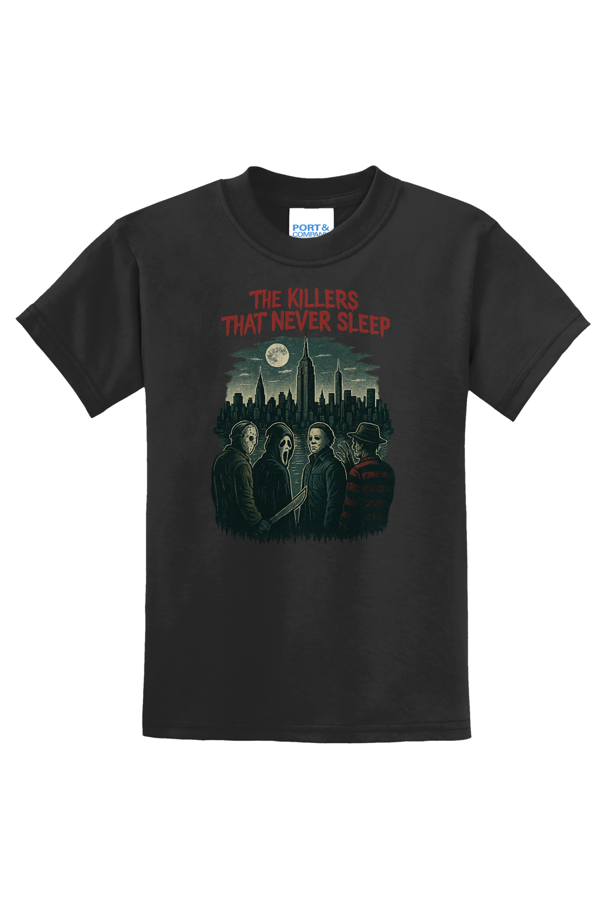 Killer That Never Sleeps Sketch T-Shirt - black