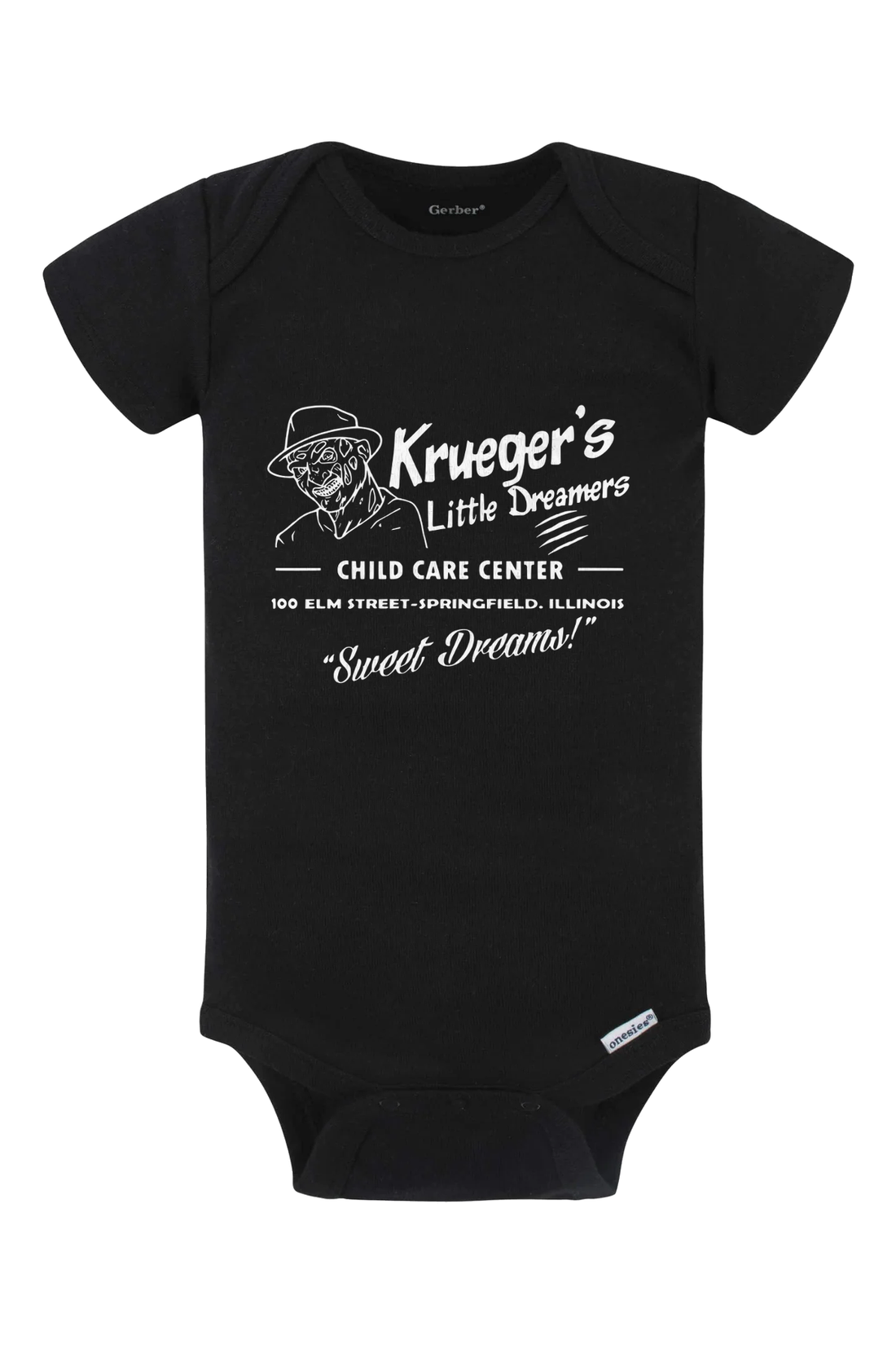 Kreuger’s Little Dreamers Onesie - black