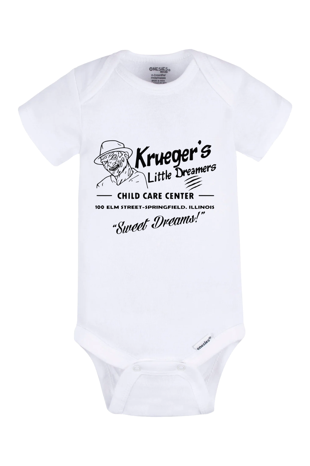 Kreuger’s Little Dreamers Onesie - white