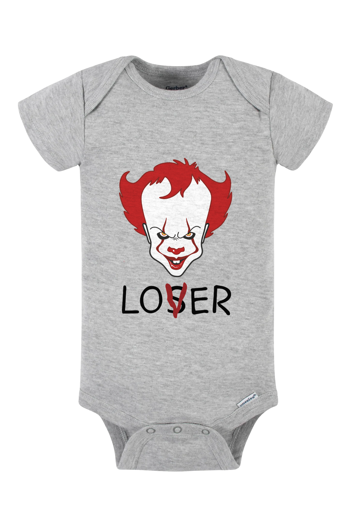 L Club Onesie - gray