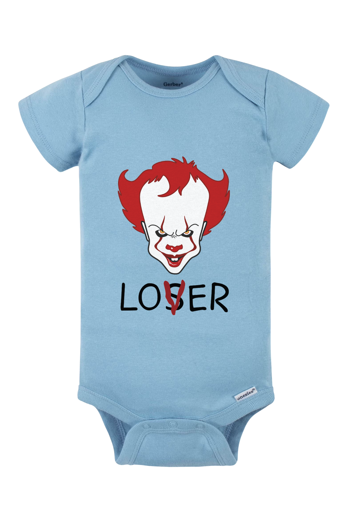 L Club Onesie - light blue