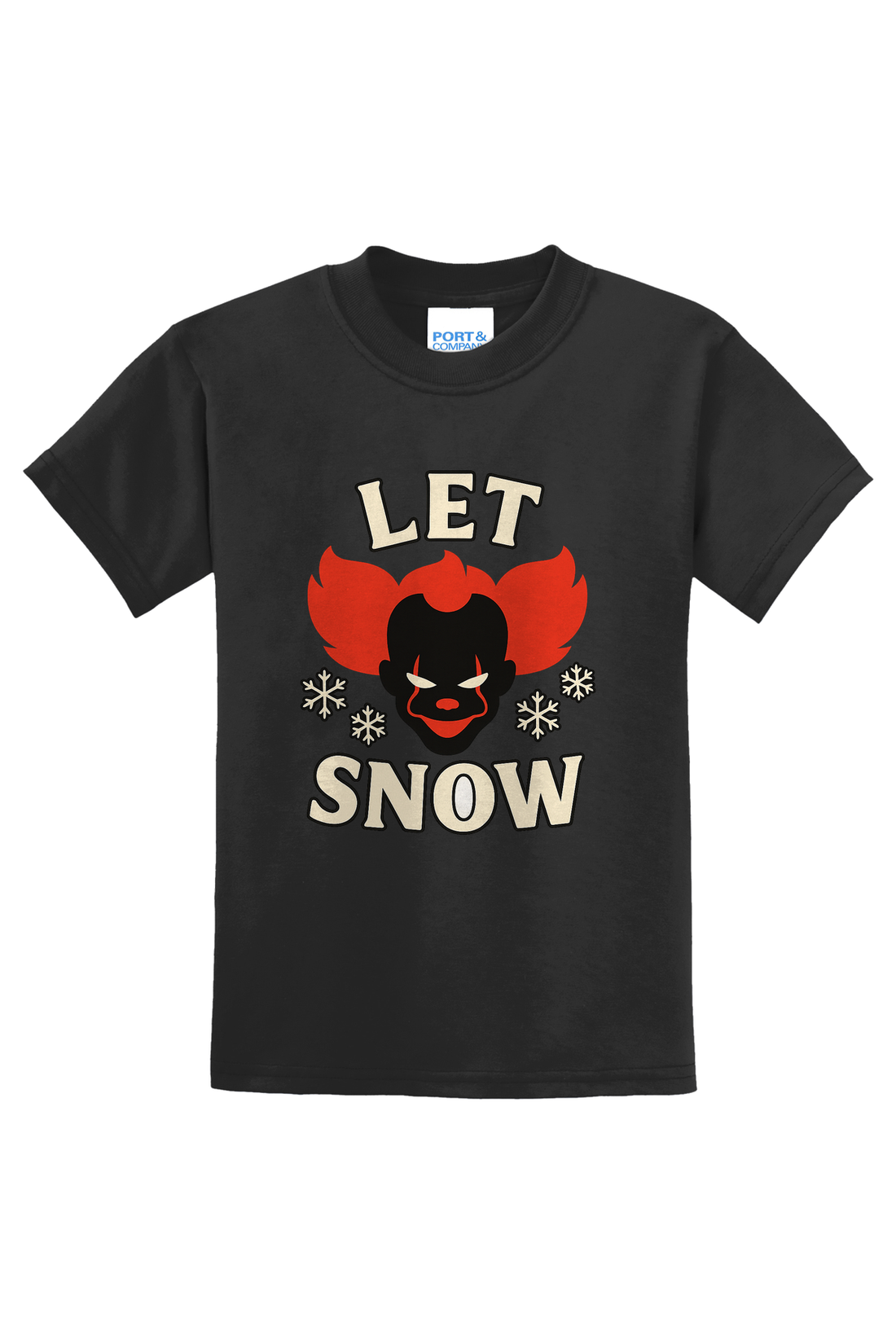Let Penny Snow T-Shirt - gray
