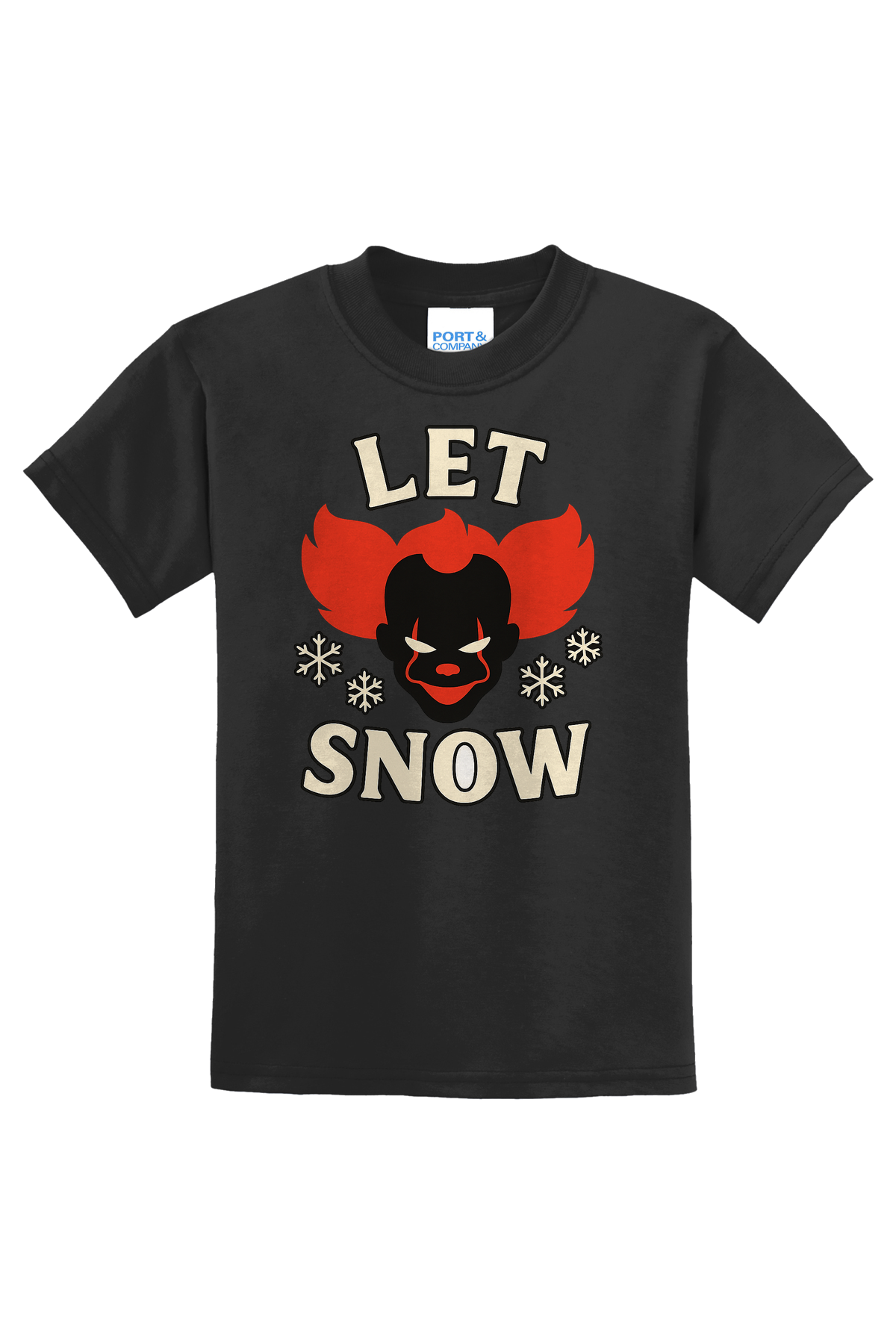 Let Penny Snow T-Shirt - black