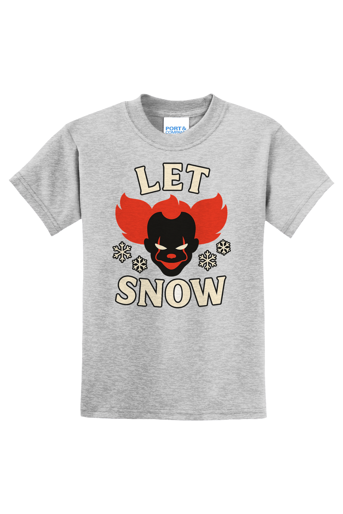 Let Penny Snow T-Shirt - gray