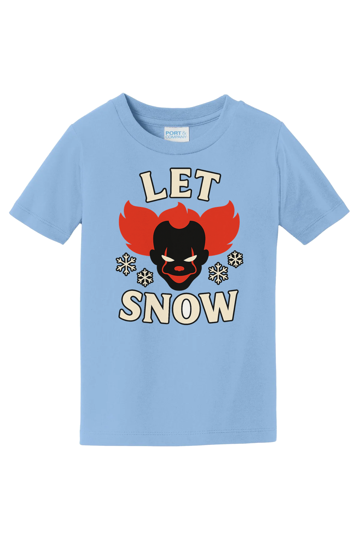 Let Penny Snow T-Shirt - light blue