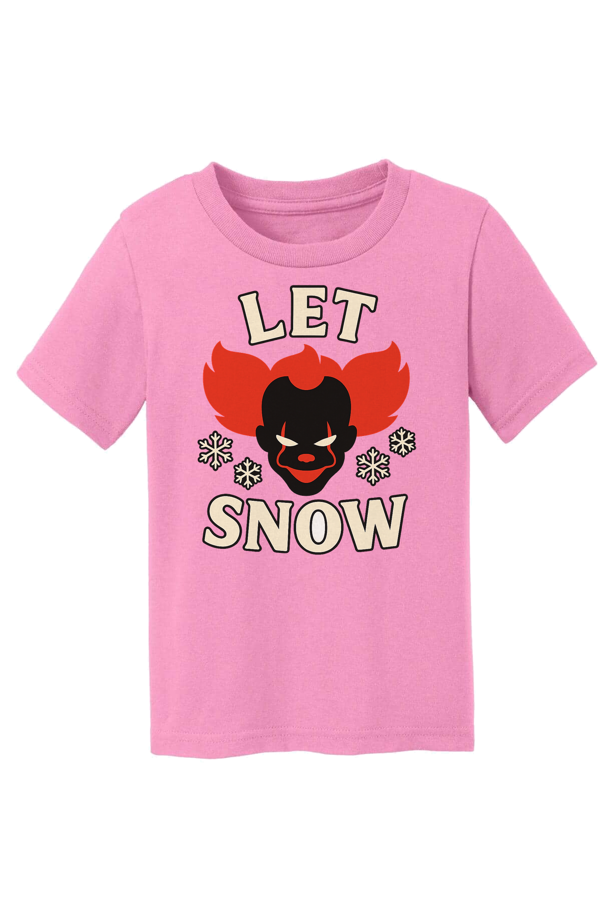 Let Penny Snow T-Shirt - pink