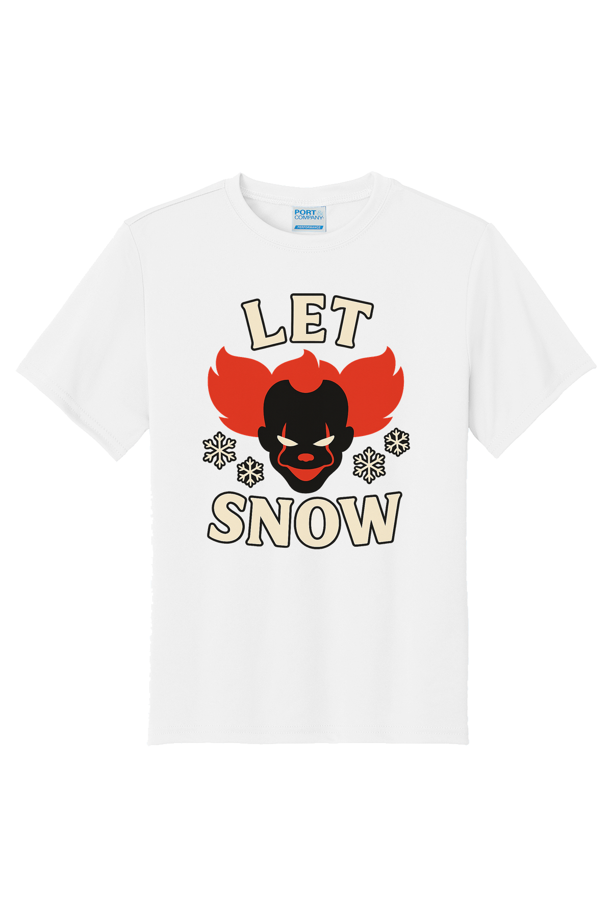 Let Penny Snow T-Shirt - white
