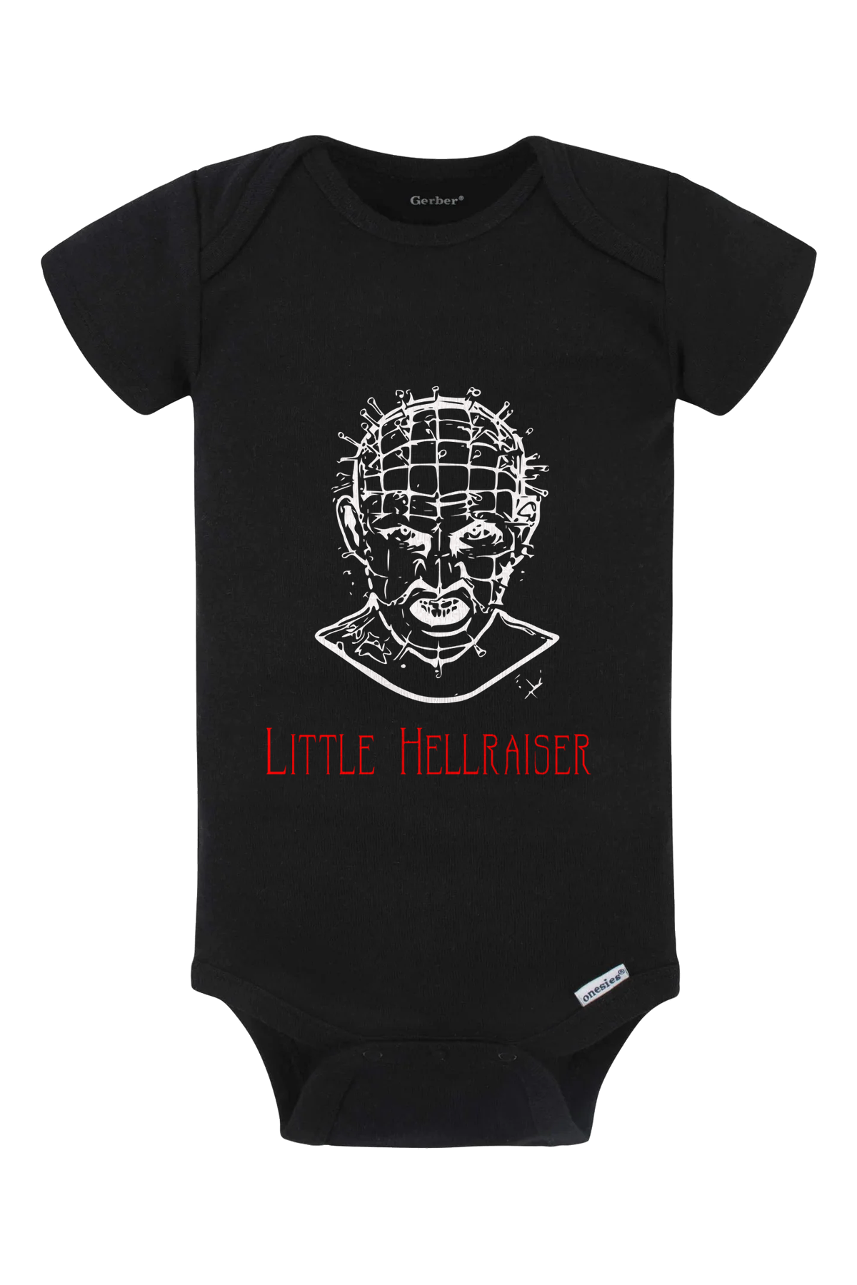 Little Hellraiser Onesie - black