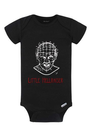 Little Hellraiser Onesie - black