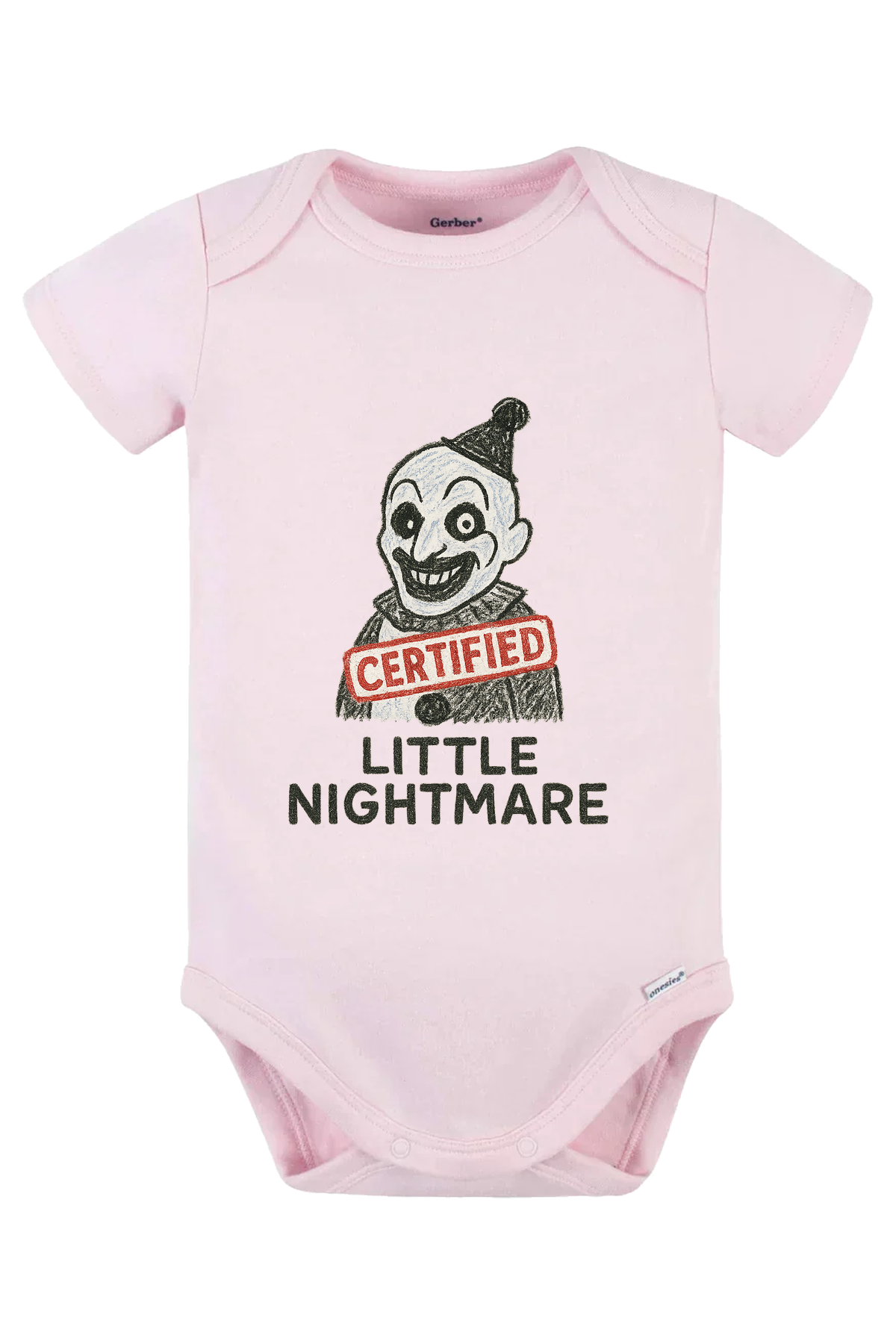 Little Nightmare Onesie - pink
