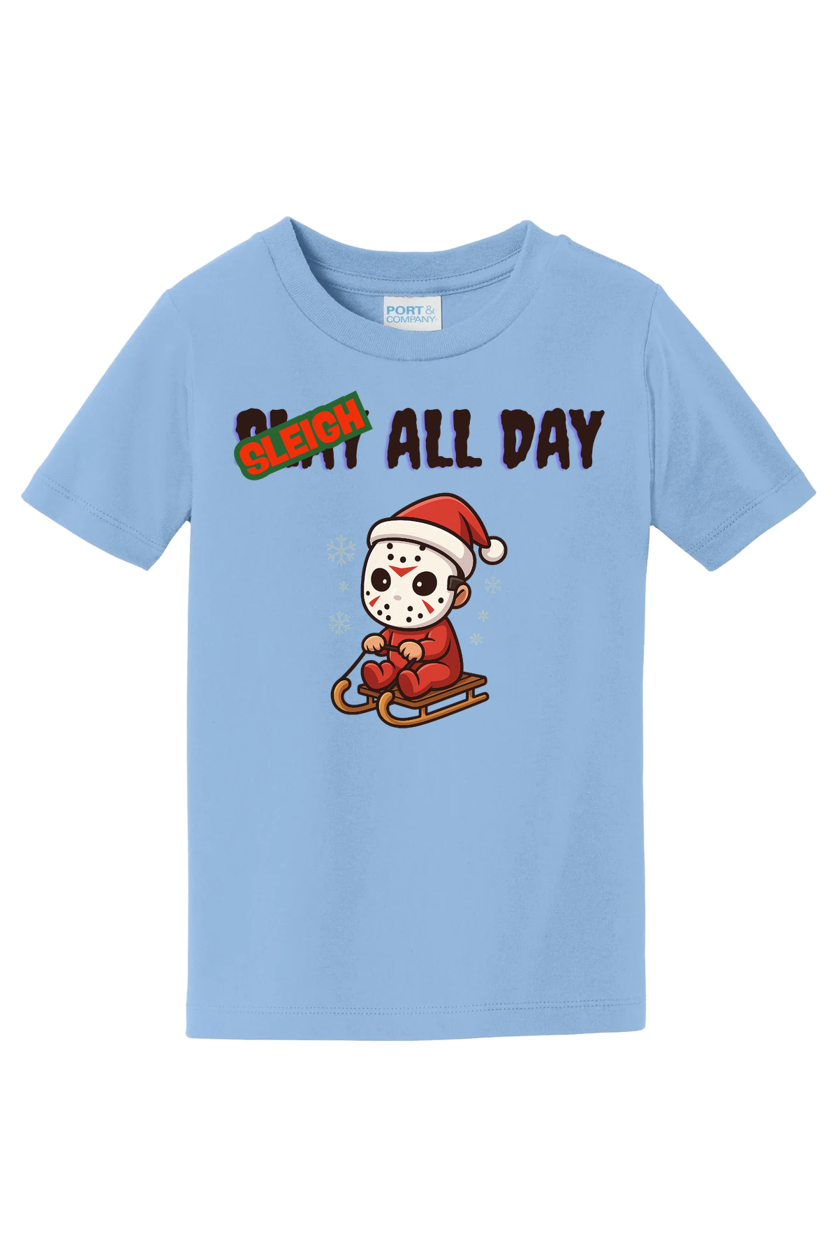 Little Sleigh All Day T-Shirt - light blue