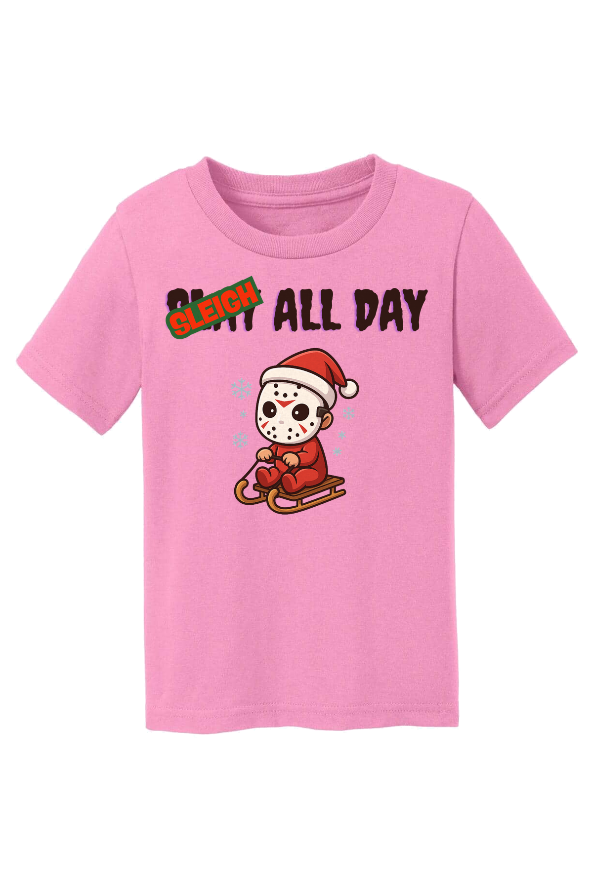 Little Sleigh All Day T-Shirt - pink
