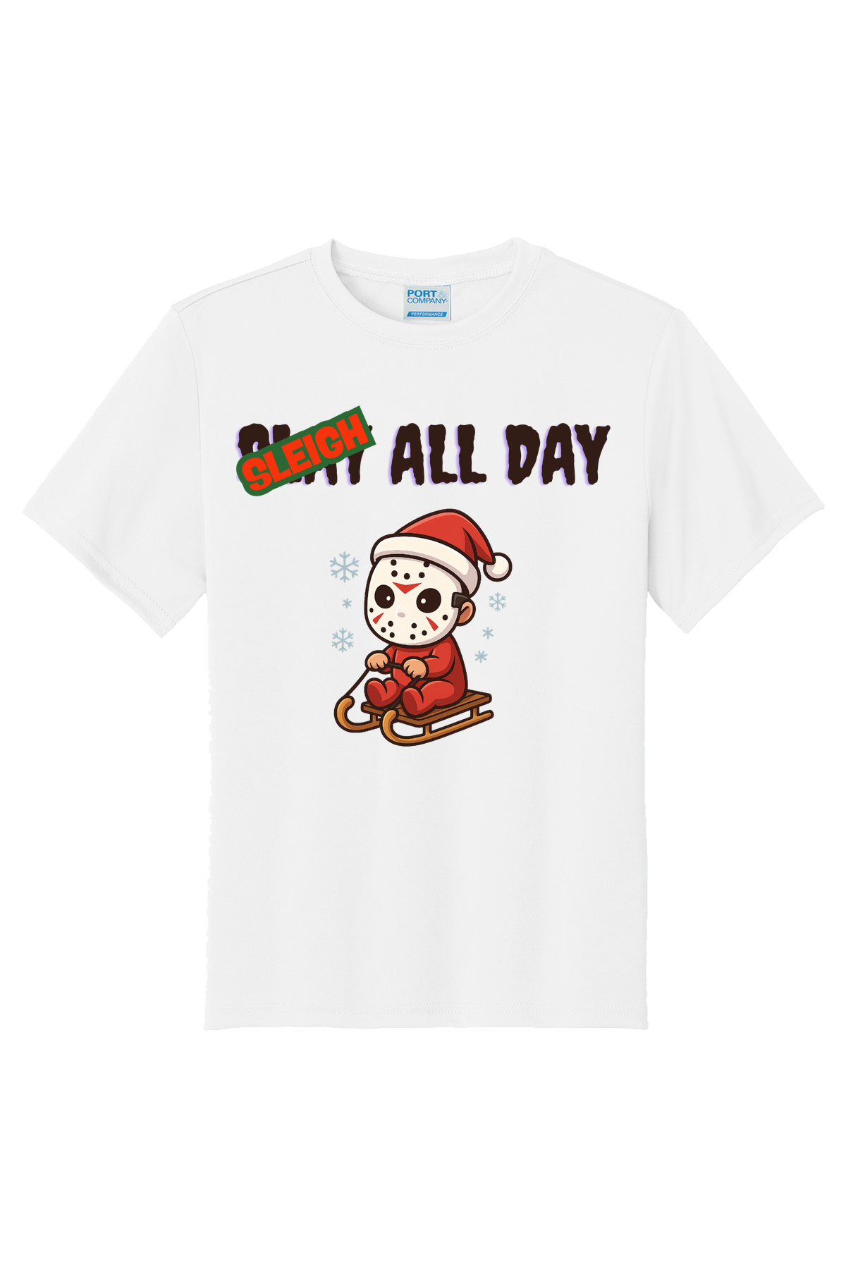 Little Sleigh All Day T-Shirt - white