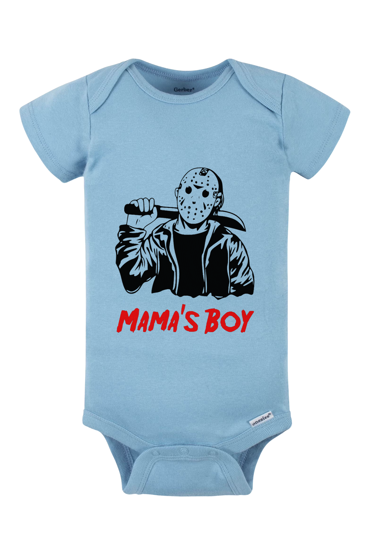 Mama’s Boy Onesie - light blue