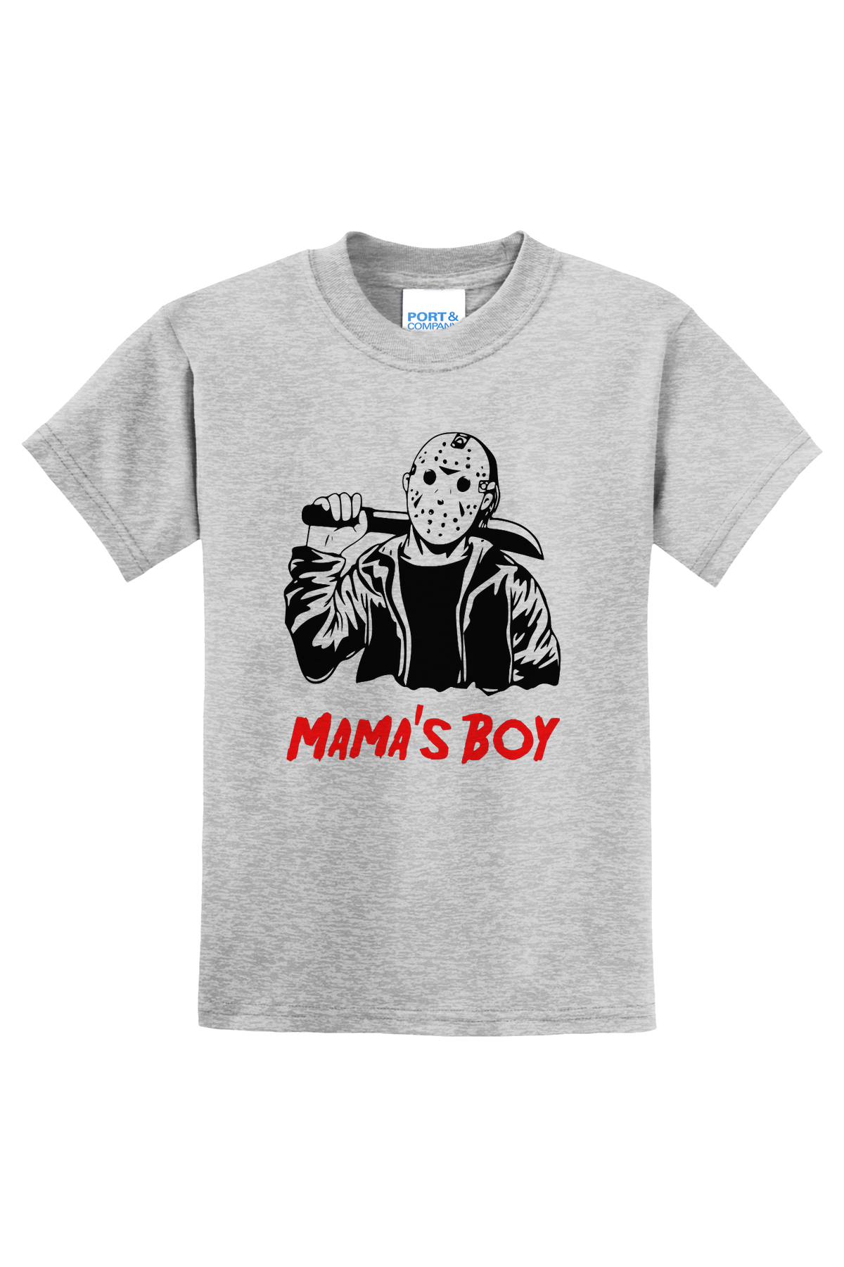 Mama’s Boy T-Shirt - gray