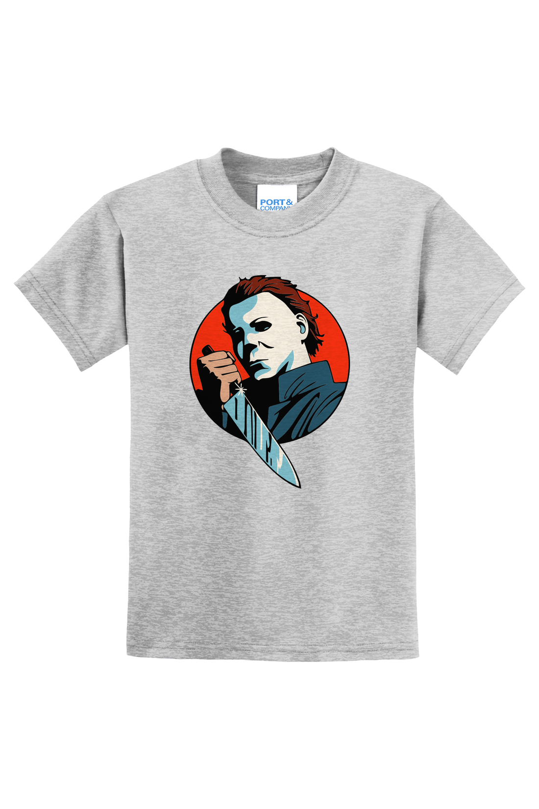 Michael Knife T-Shirt - gray
