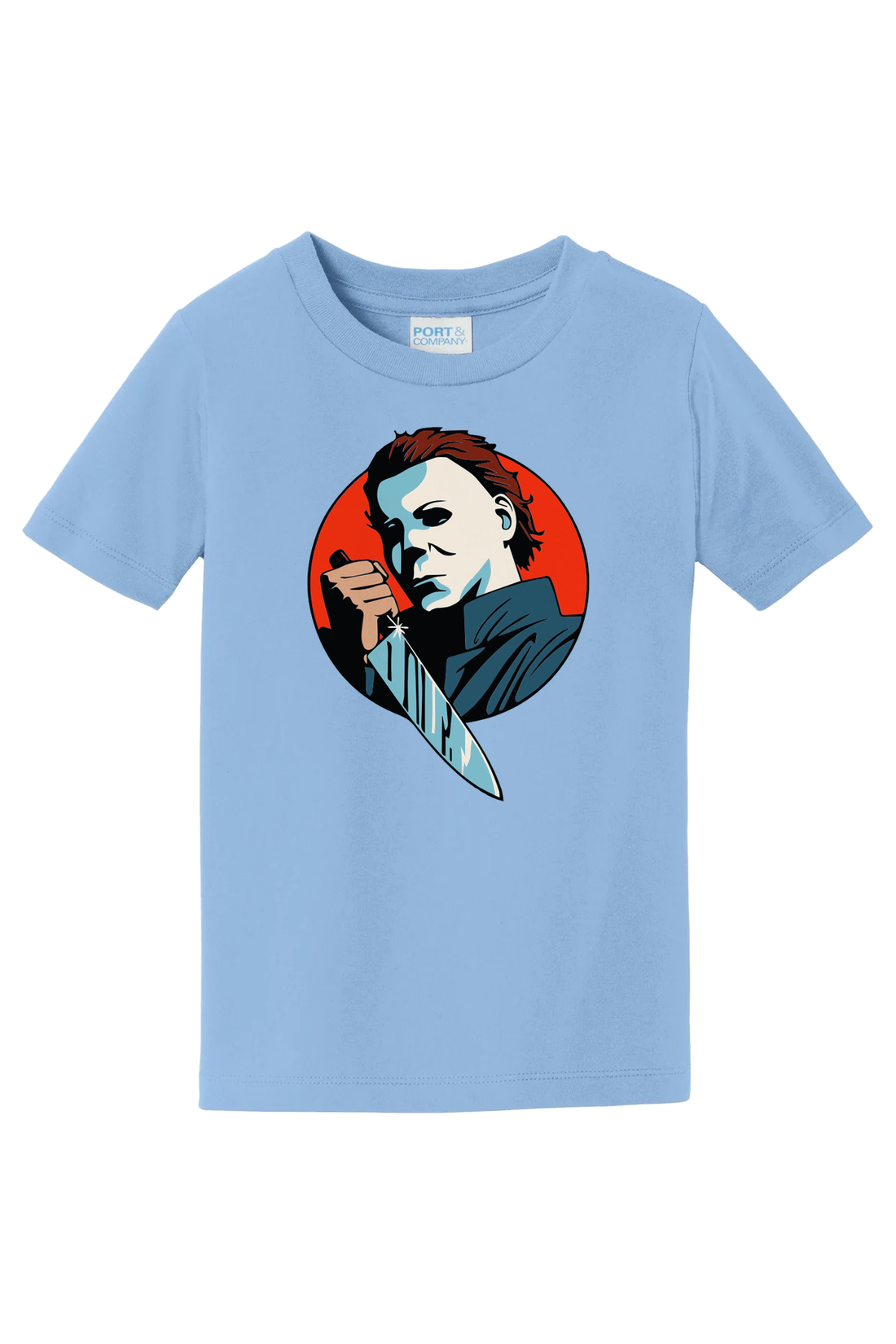 Michael Knife T-Shirt - light blue