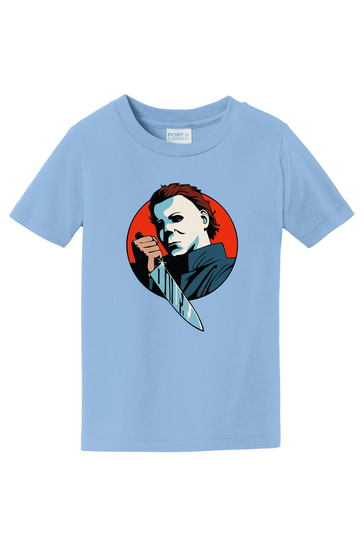 Michael Knife T-Shirt - light blue