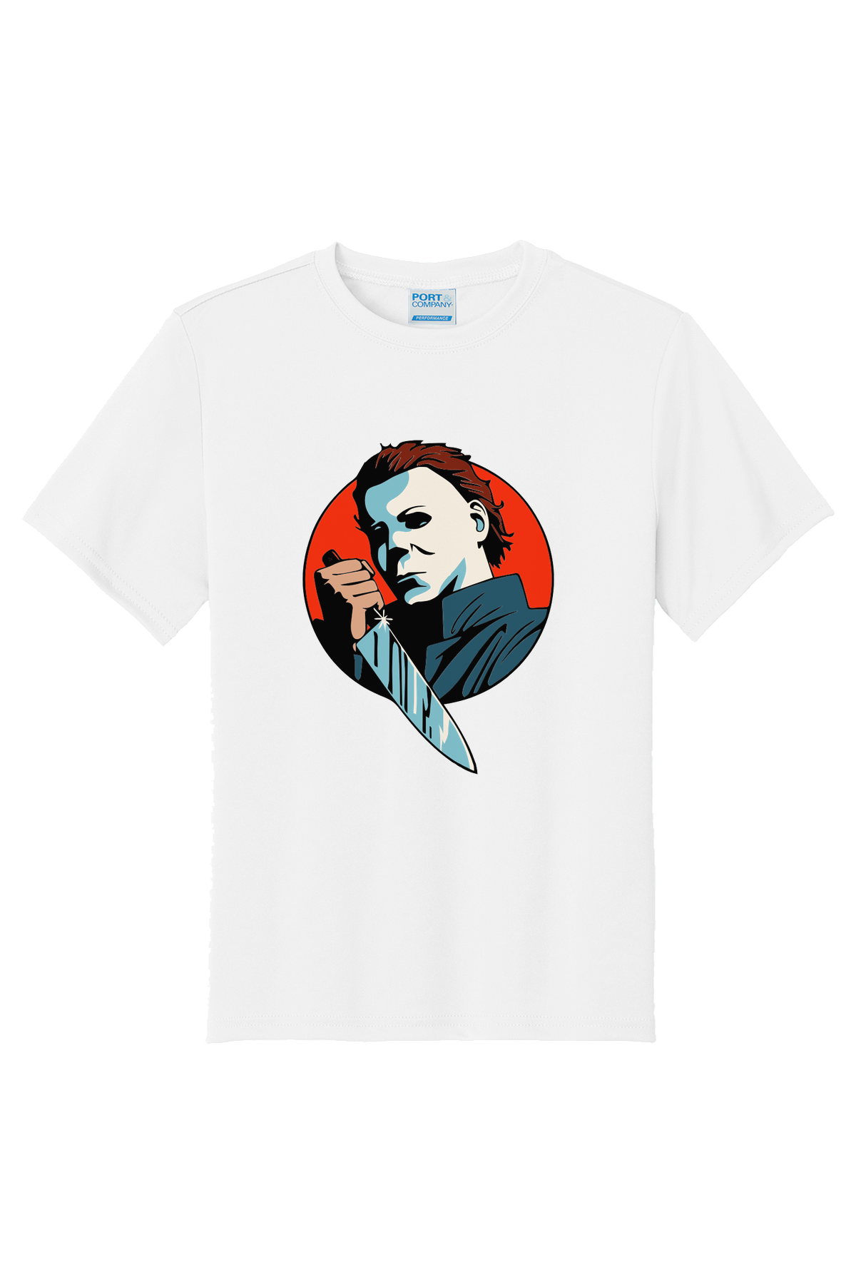 Michael Knife T-Shirt - white