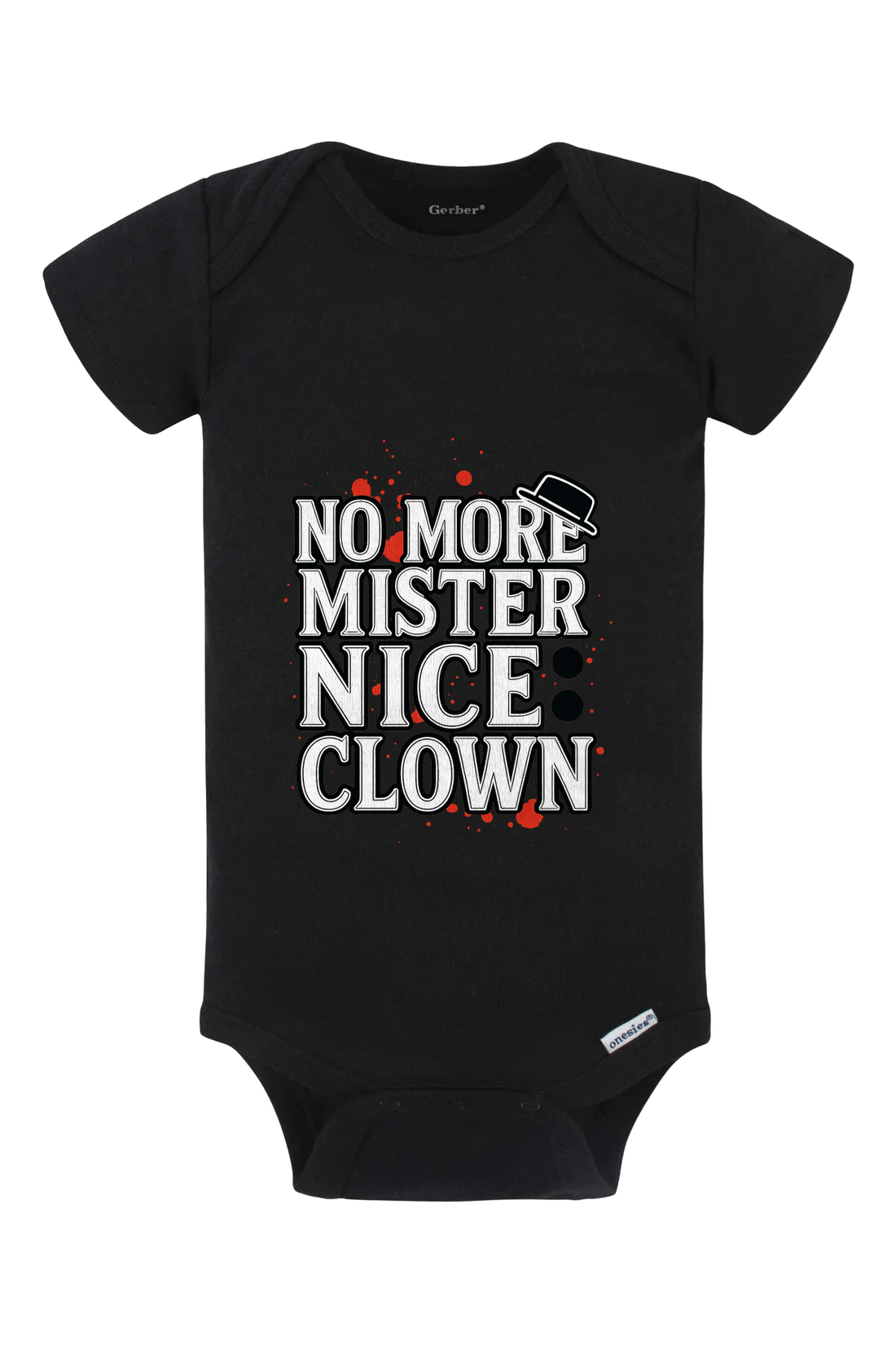Mister Nice Clown Onesie - gray