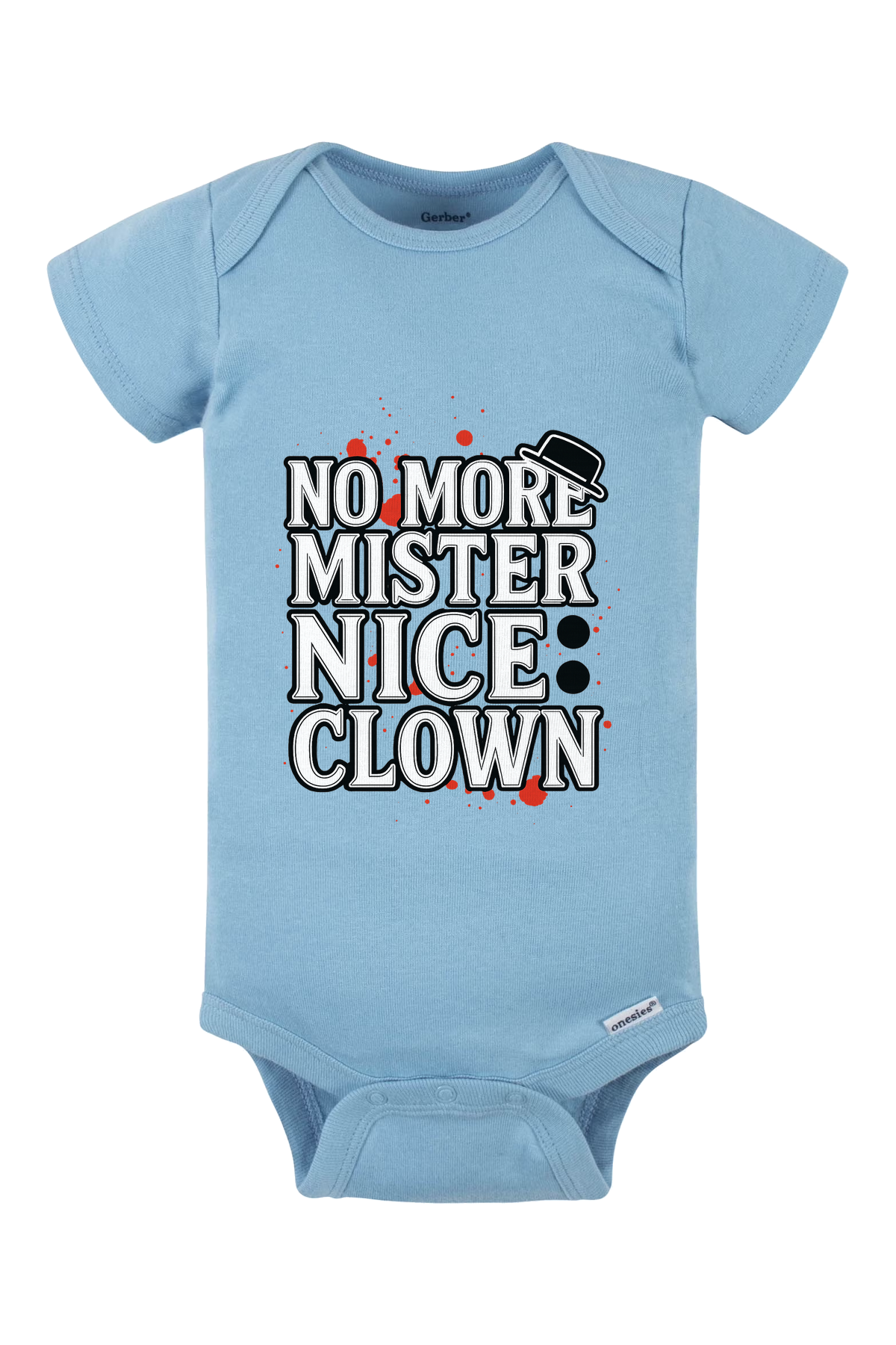 Mister Nice Clown Onesie - light blue