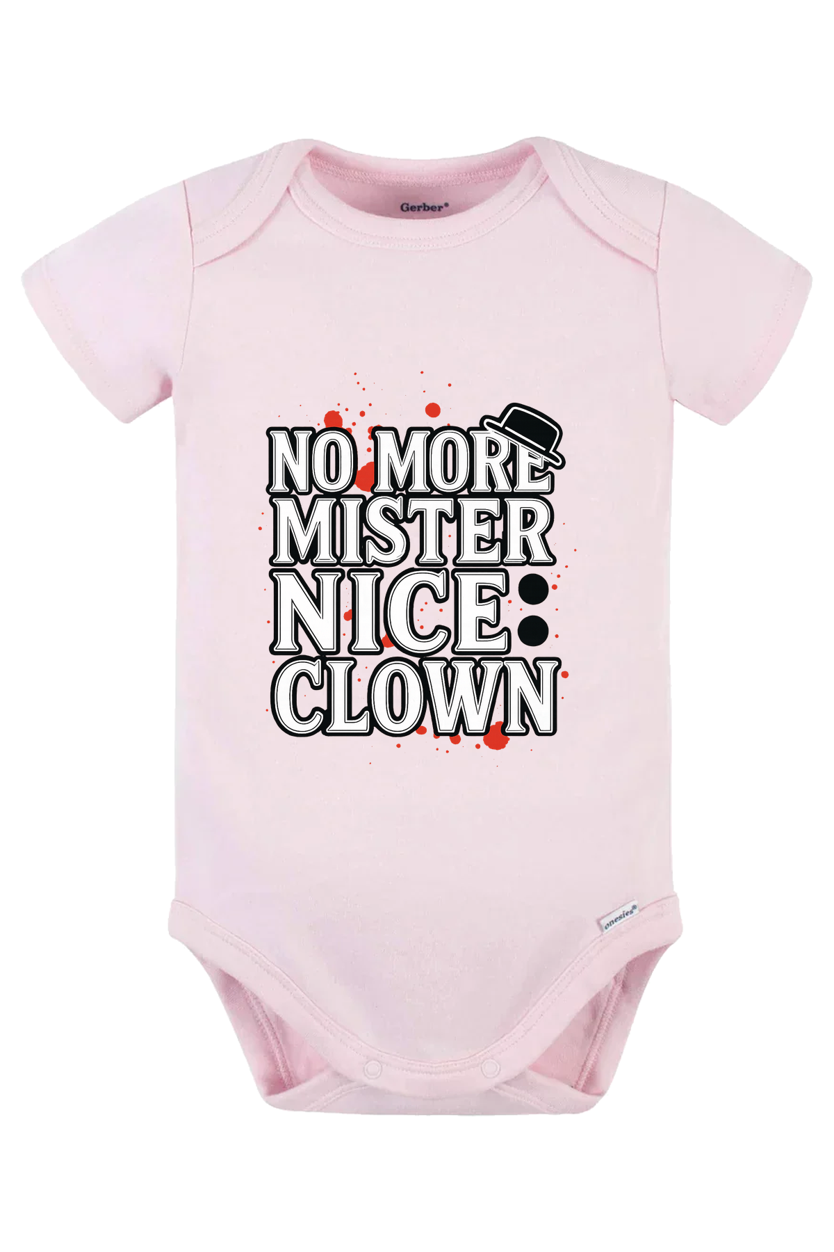 Mister Nice Clown Onesie - pink